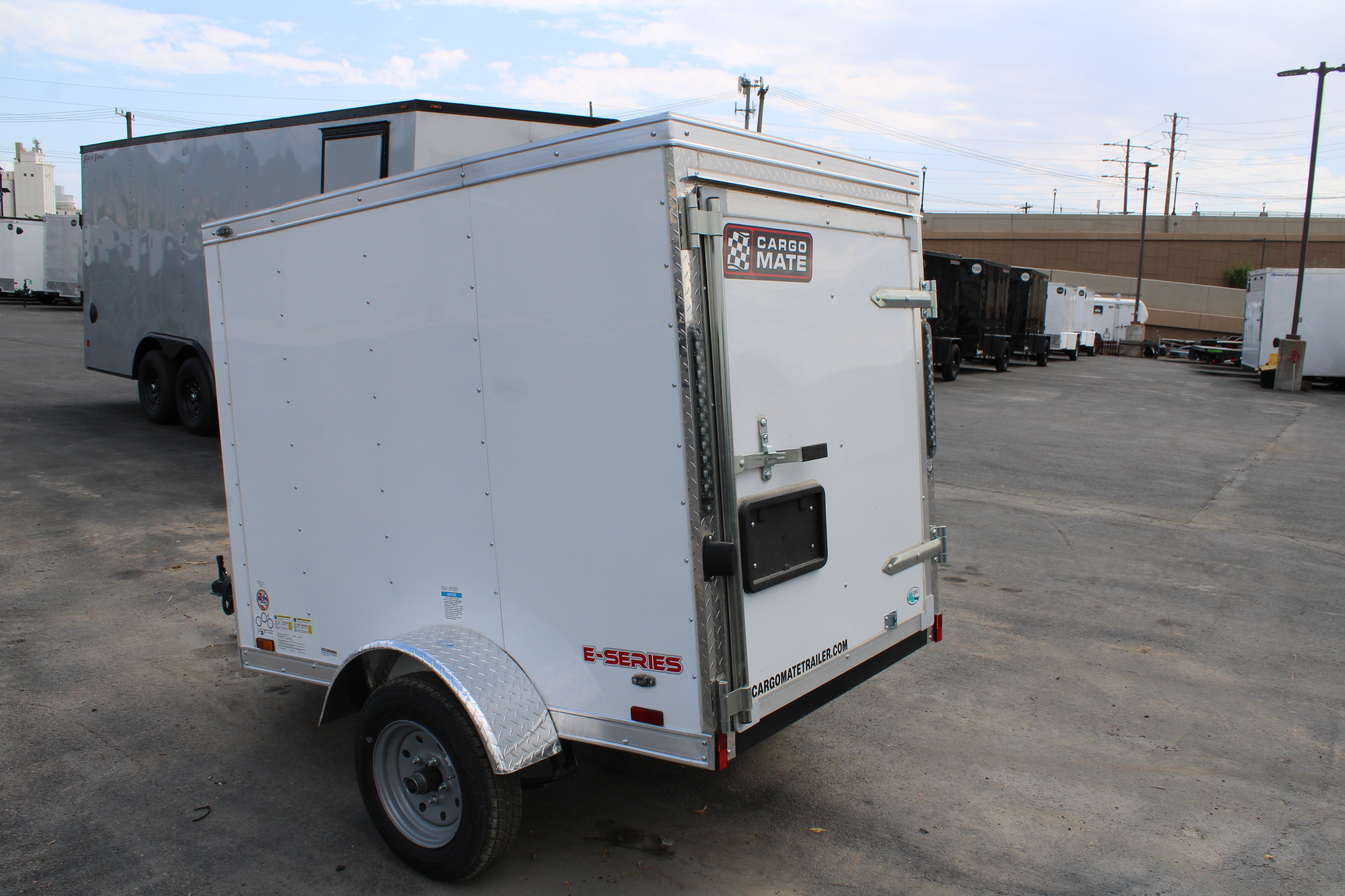 2026 Cargo Mate 4 x 6 Cargo Trailer W/ Single Swing Door