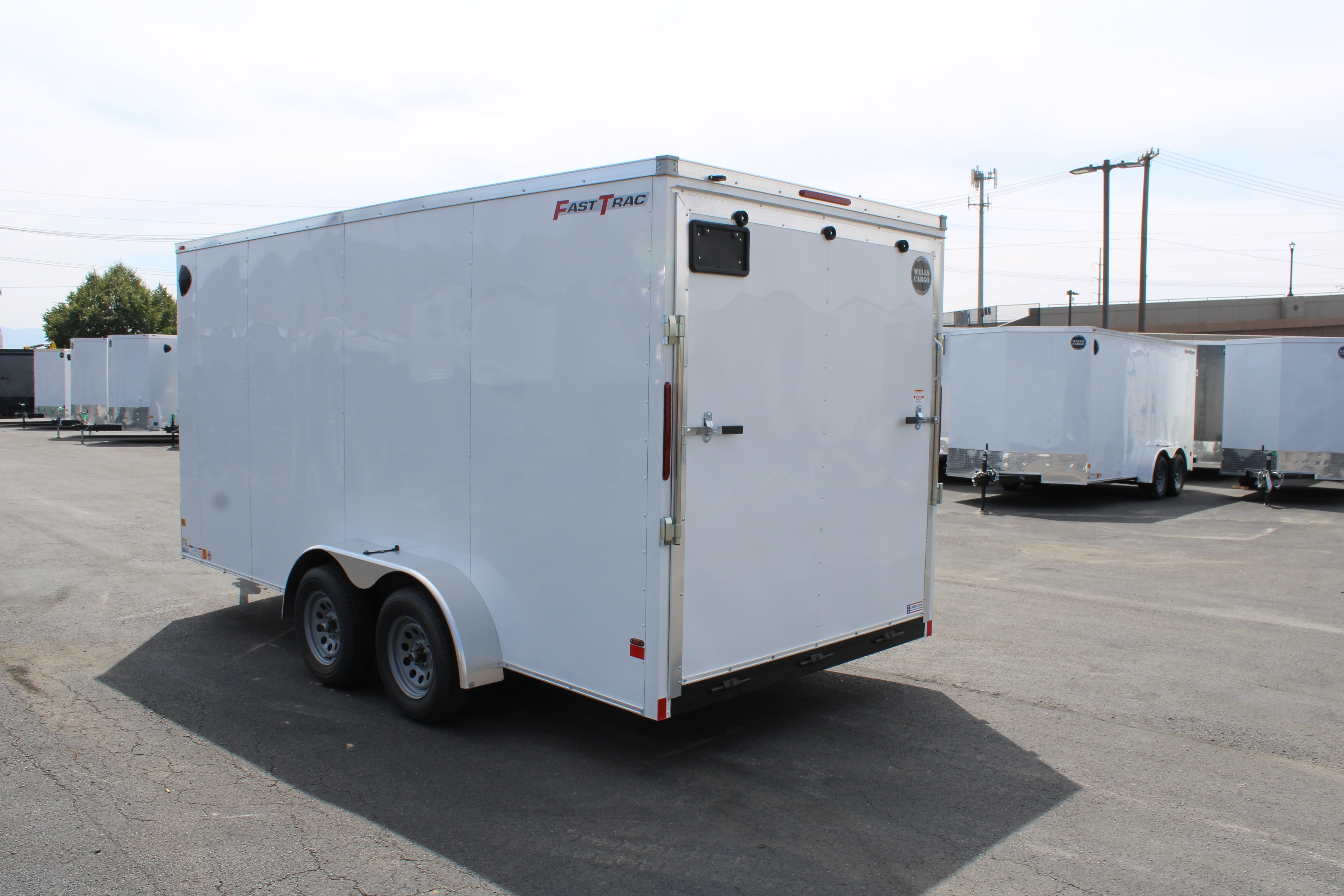 Wells Cargo 7 x 16 Deluxe Enclosed Trailer