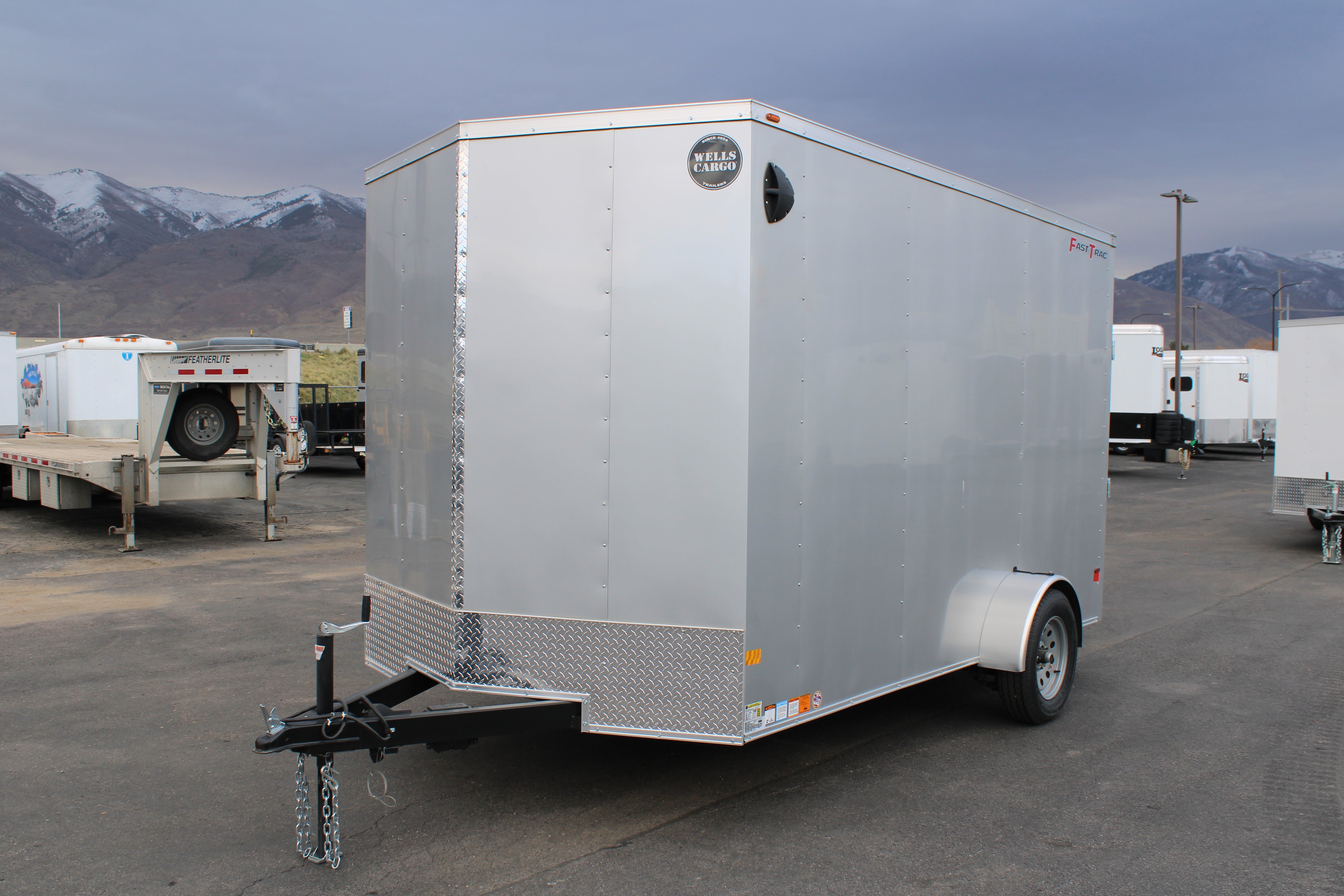Wells Cargo 7x12 Deluxe Enclosed Trailer