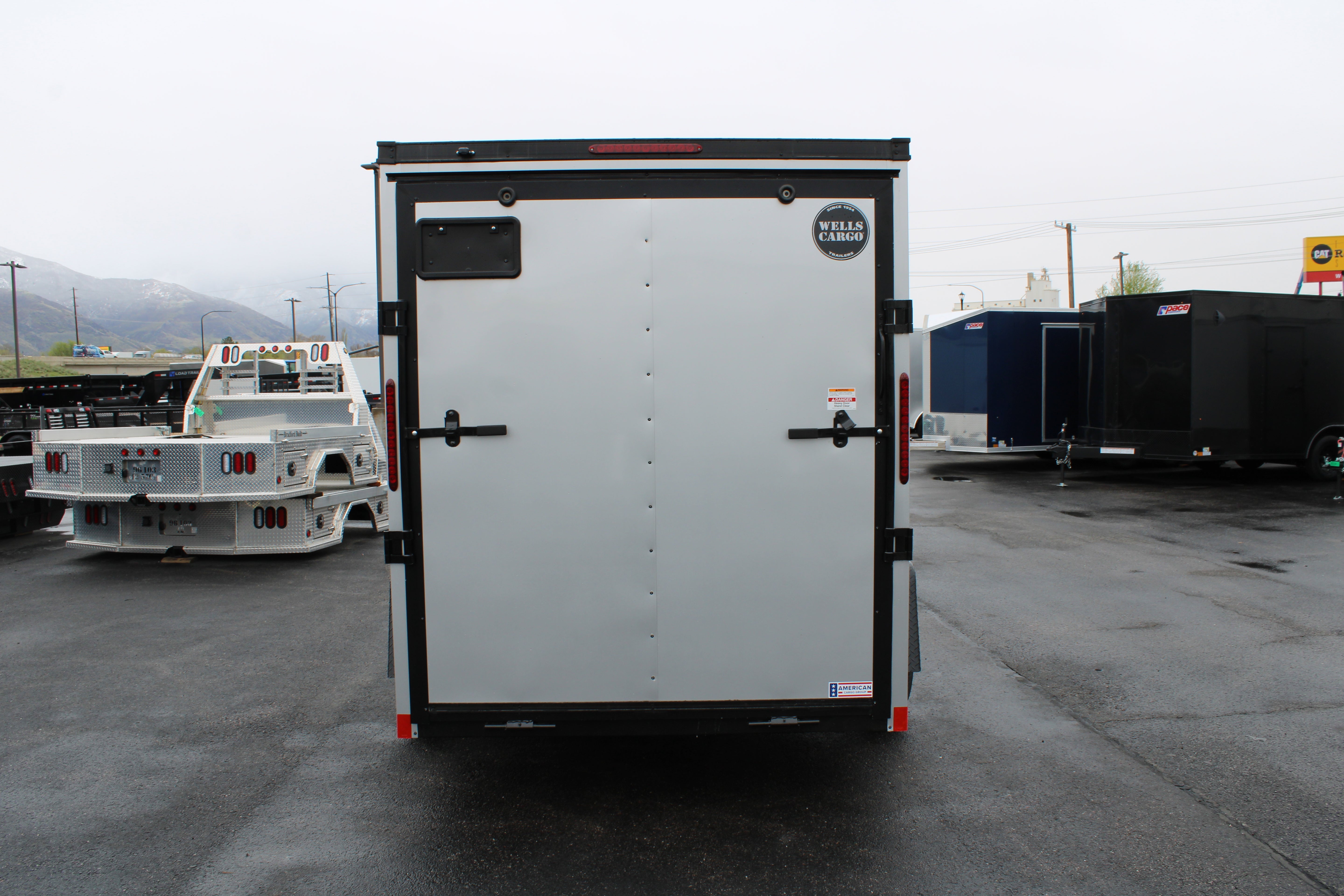2025 Wells Cargo 6 x 12 Deluxe Enclosed Trailer