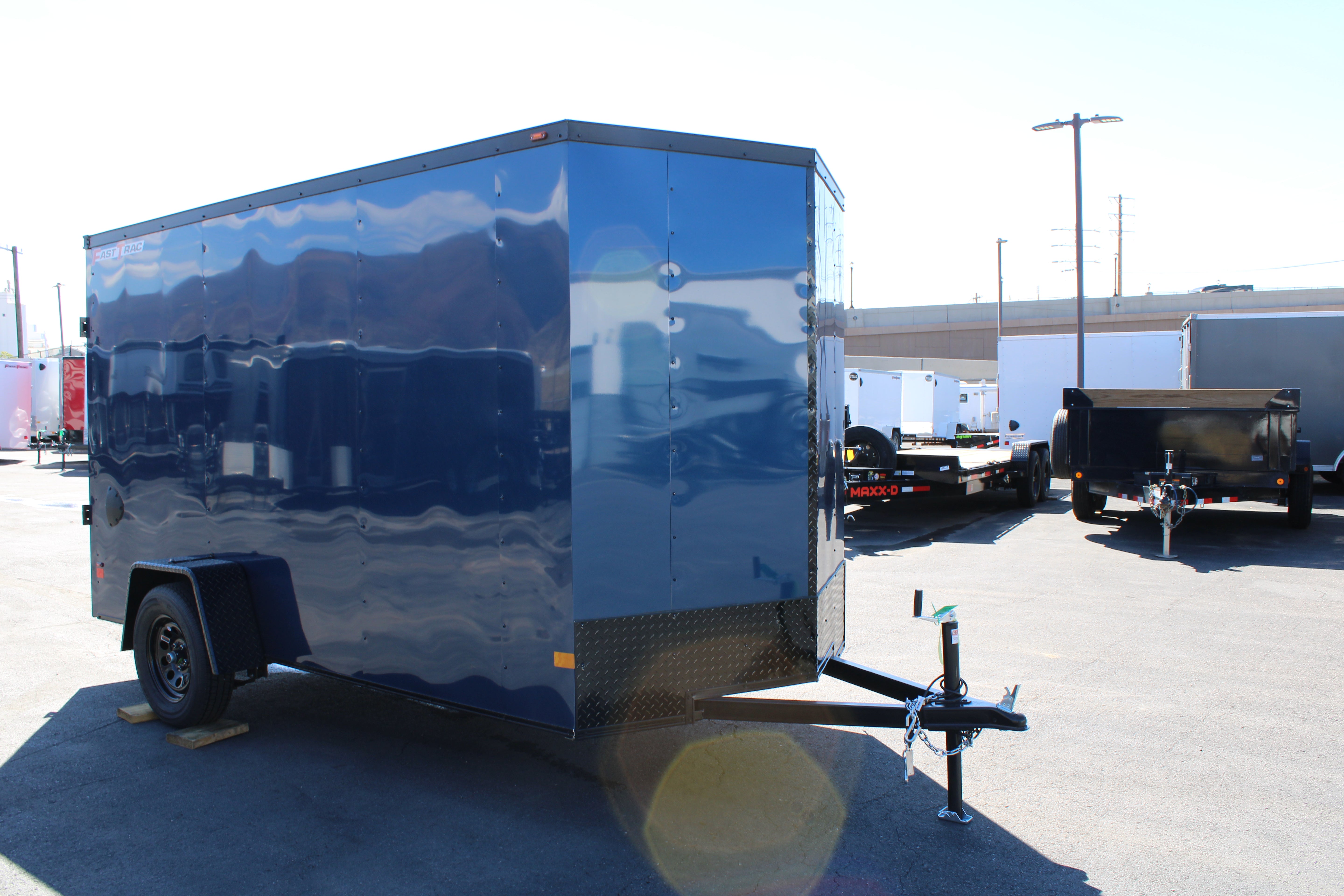 Wells Cargo 6 x 12 Deluxe Enclosed Trailer