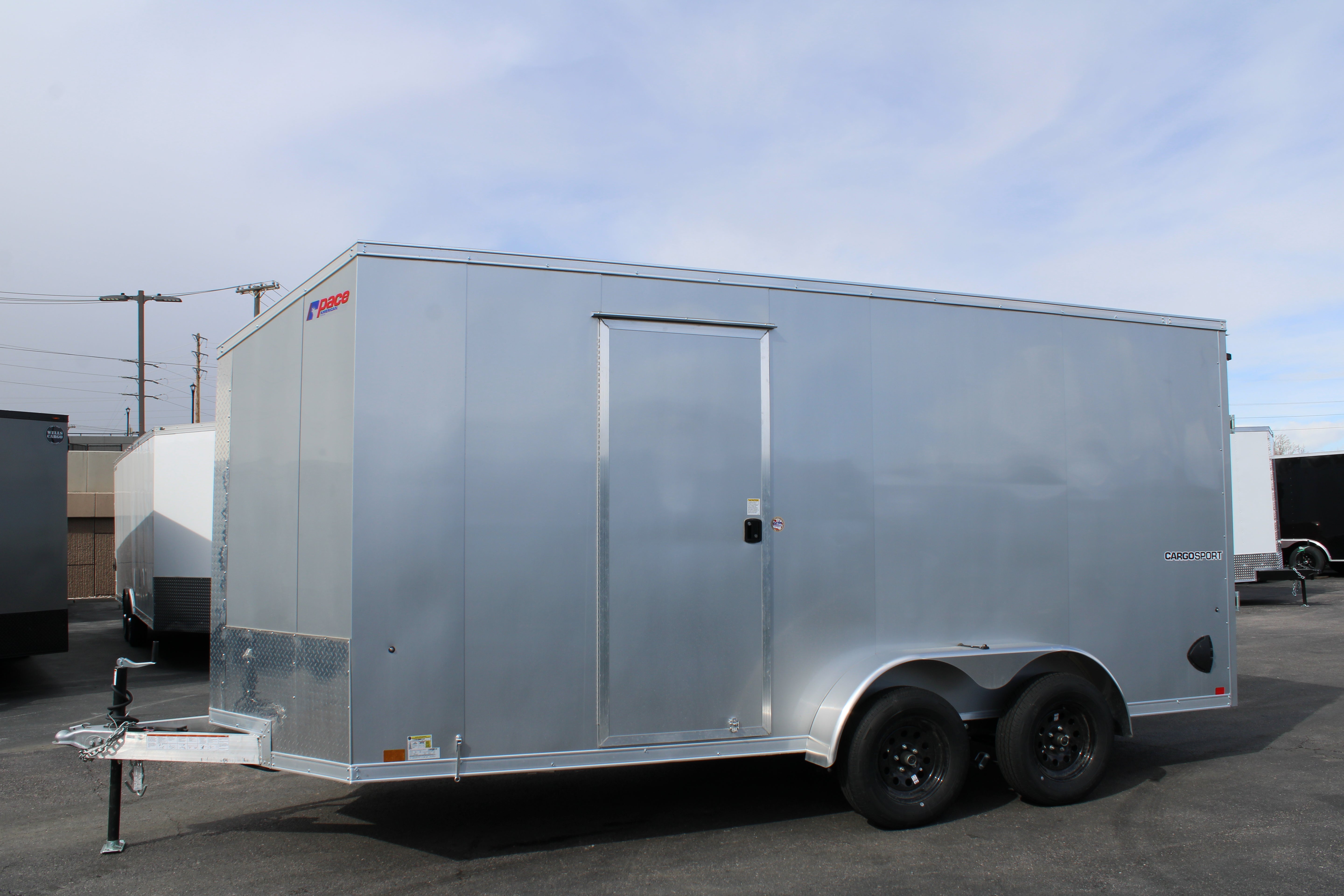 2025 Pace 7 x 16 Enclosed Trailer