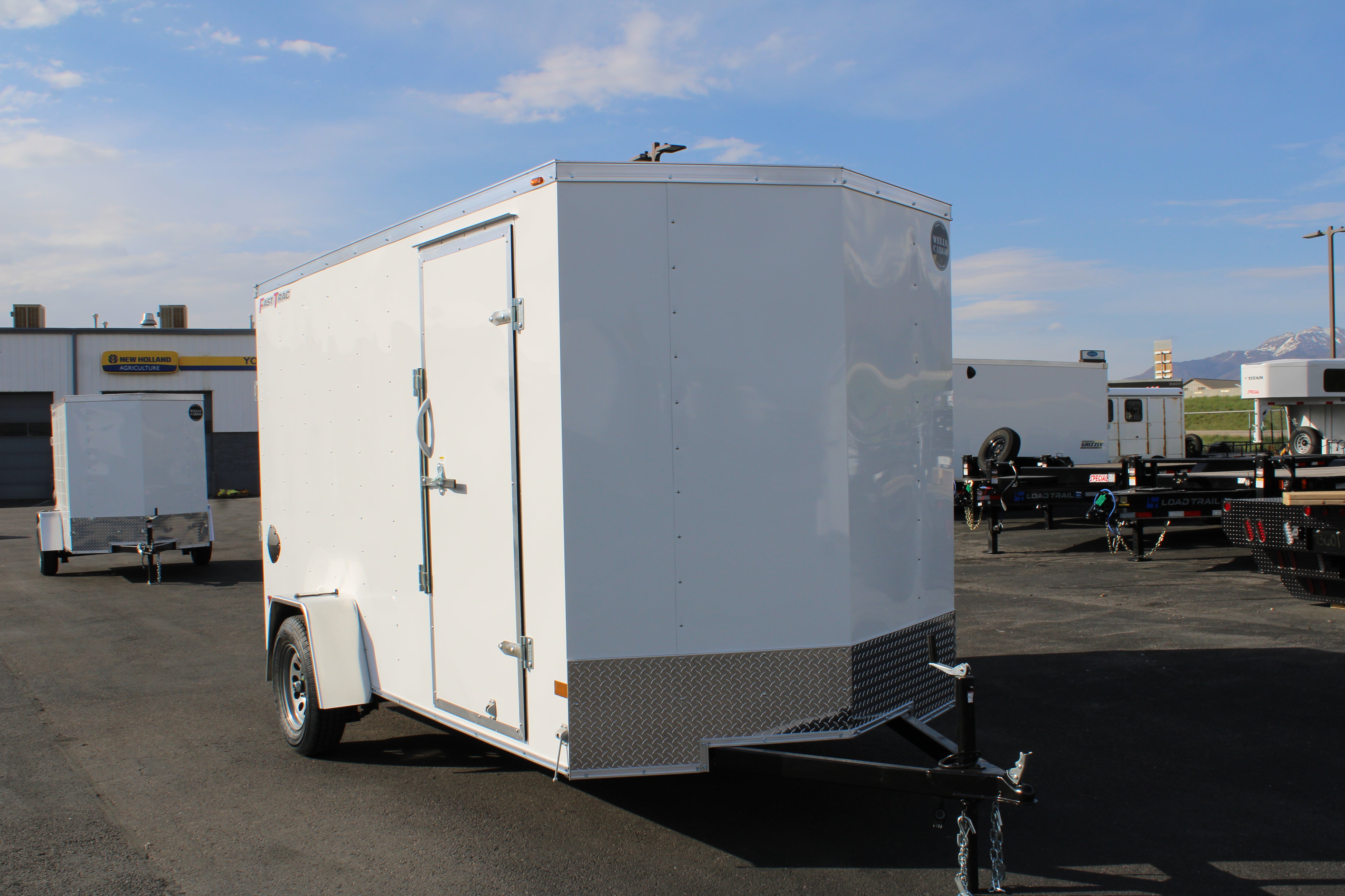 2025 Wells Cargo 6 x 12 Enclosed Trailer