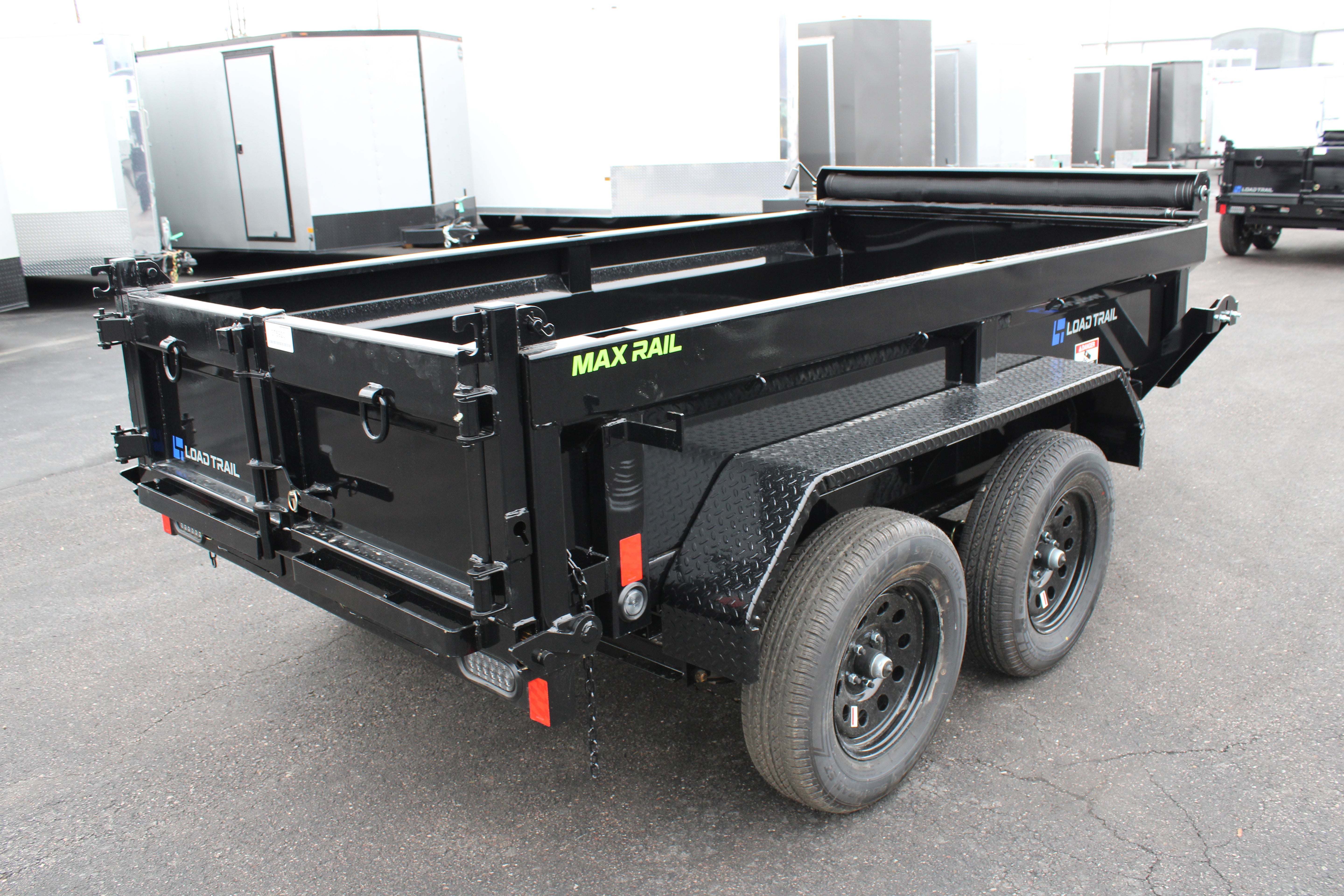 Load Trailer DE 60" X 10' Dump Trailer