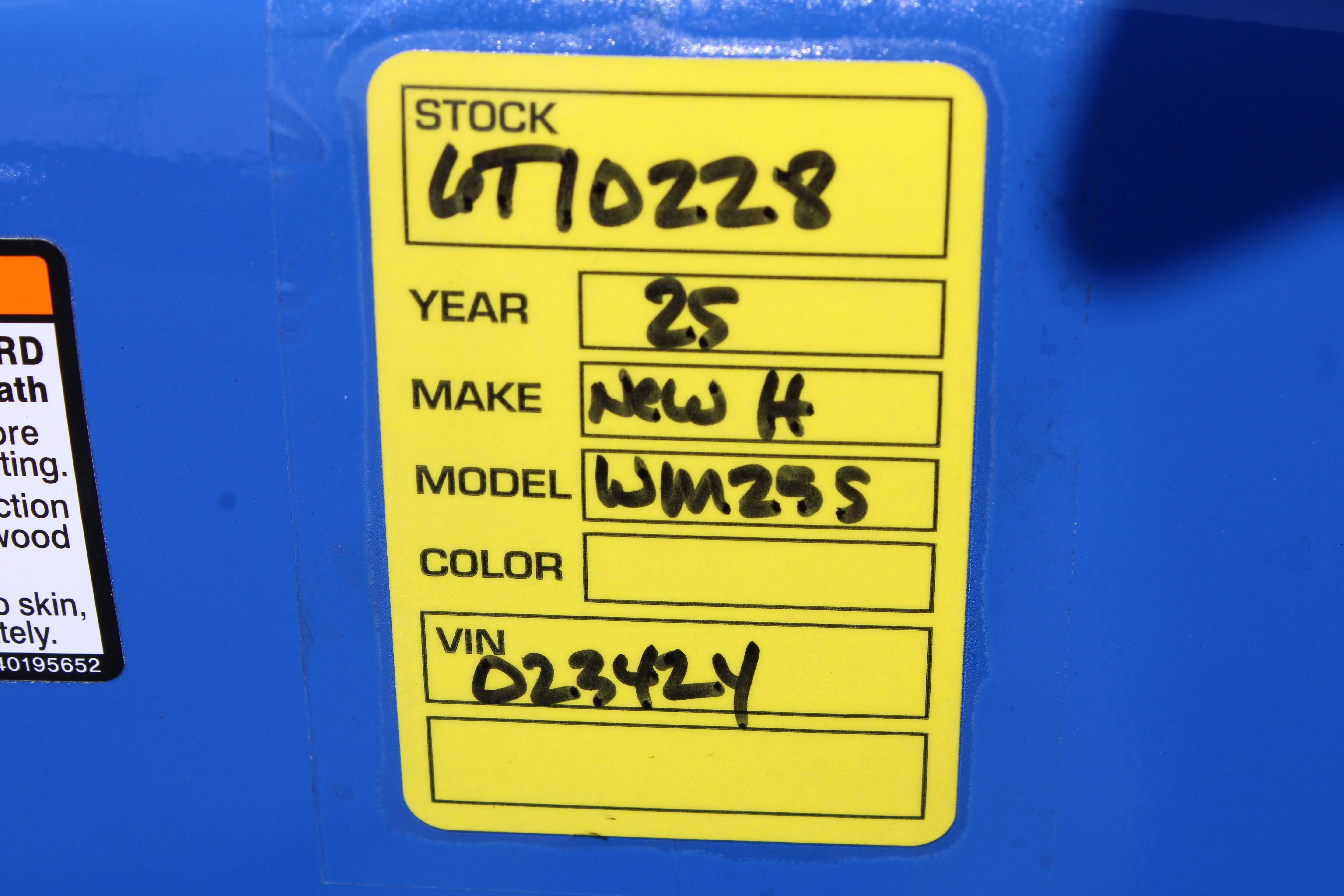 2025 New Holland 25S Tractor