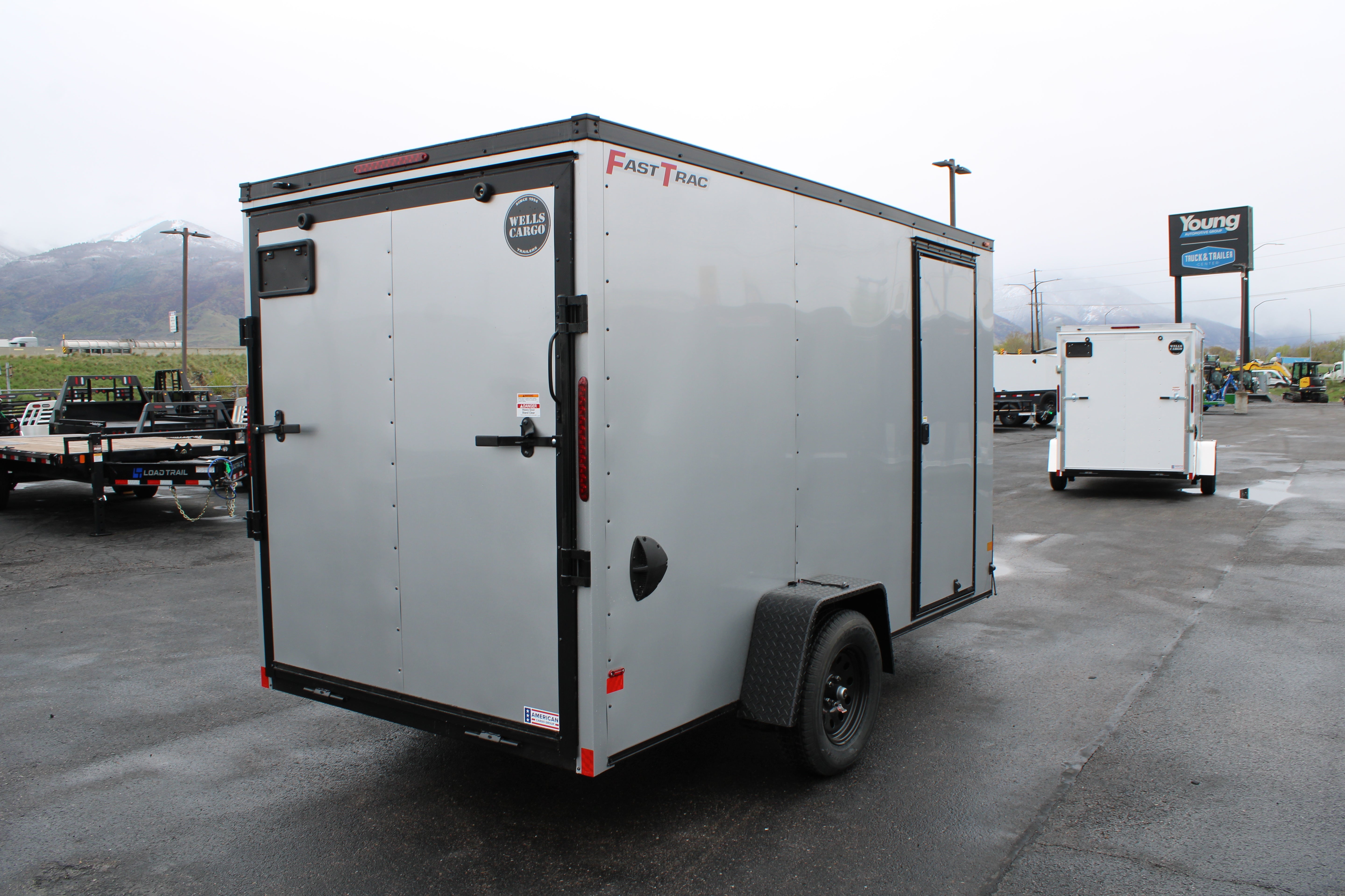 2025 Wells Cargo 6 x 12 Deluxe Enclosed Trailer