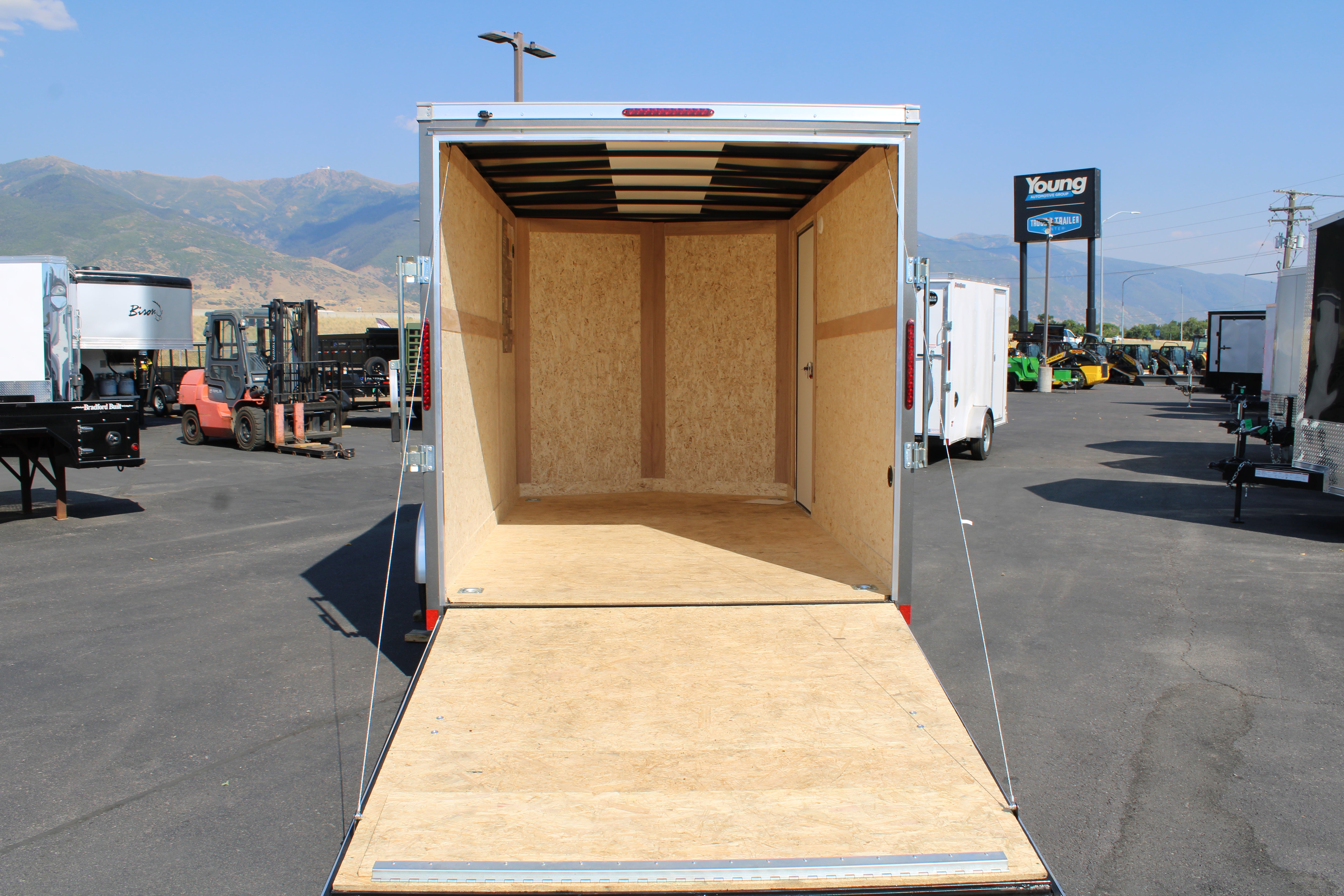 2025 Wells Cargo 7 x 12 Deluxe Enclosed Trailer