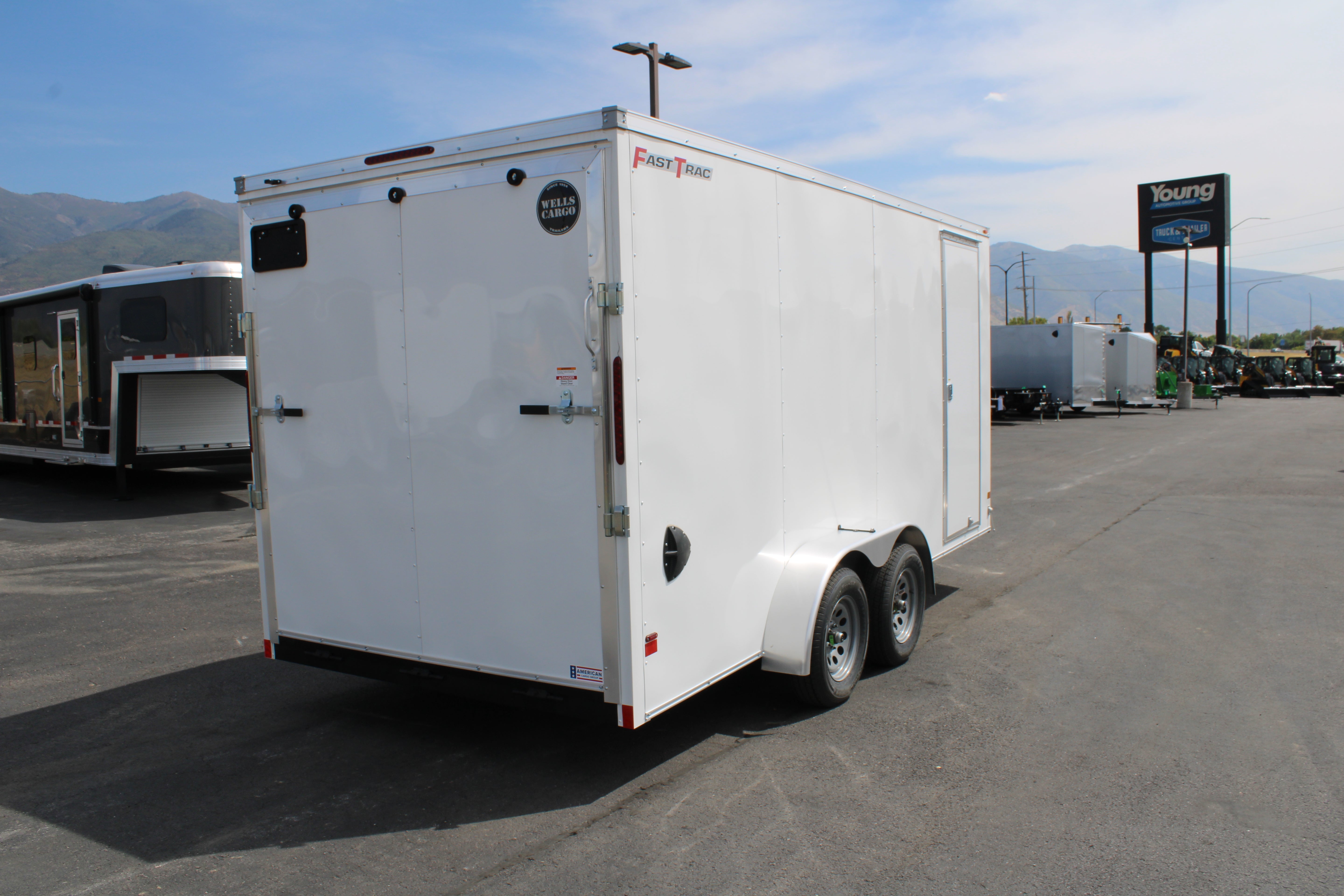 Wells Cargo 7 x 16 Deluxe Enclosed Trailer