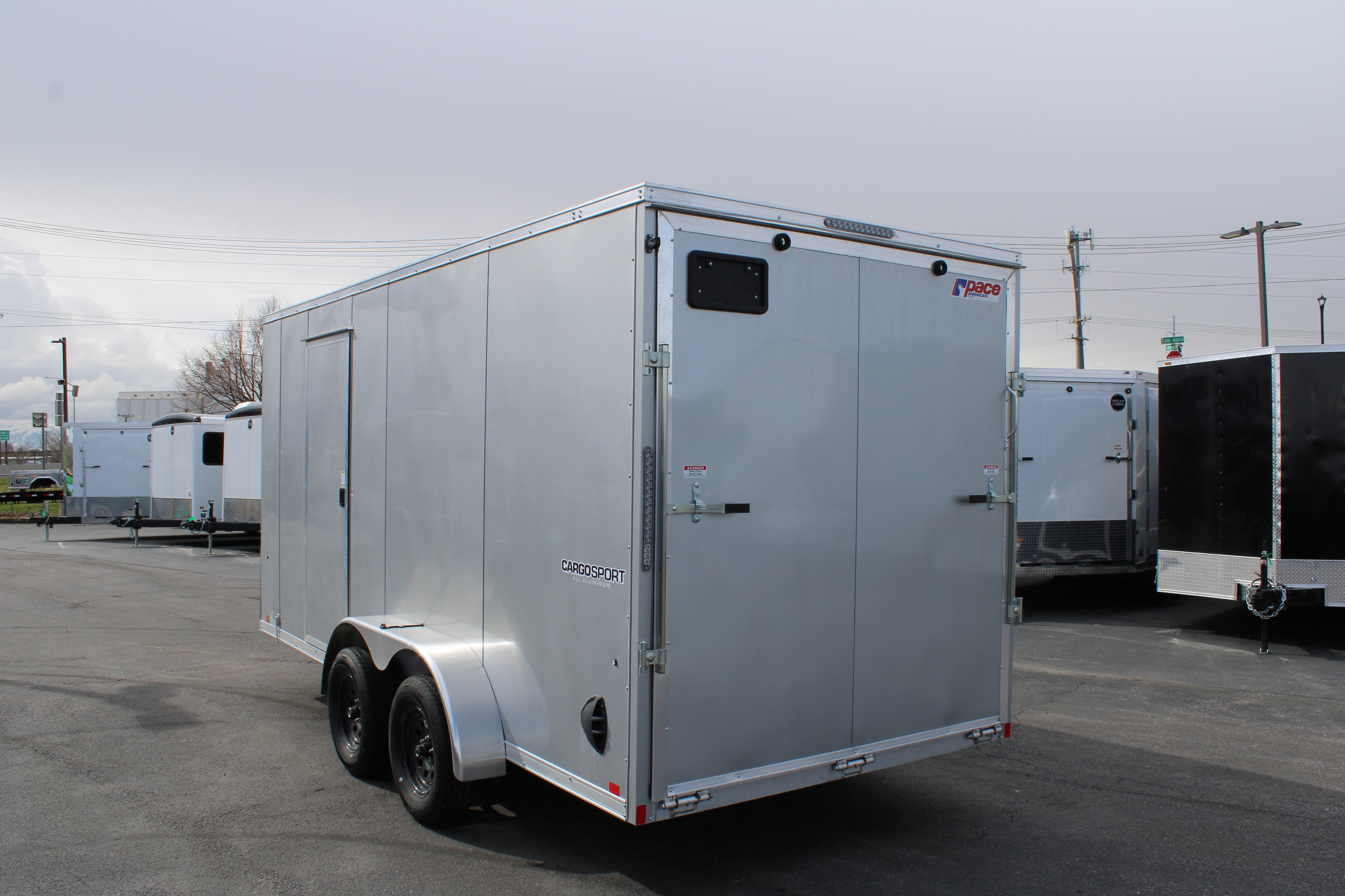 2025 Pace 7 x 16 Enclosed Trailer