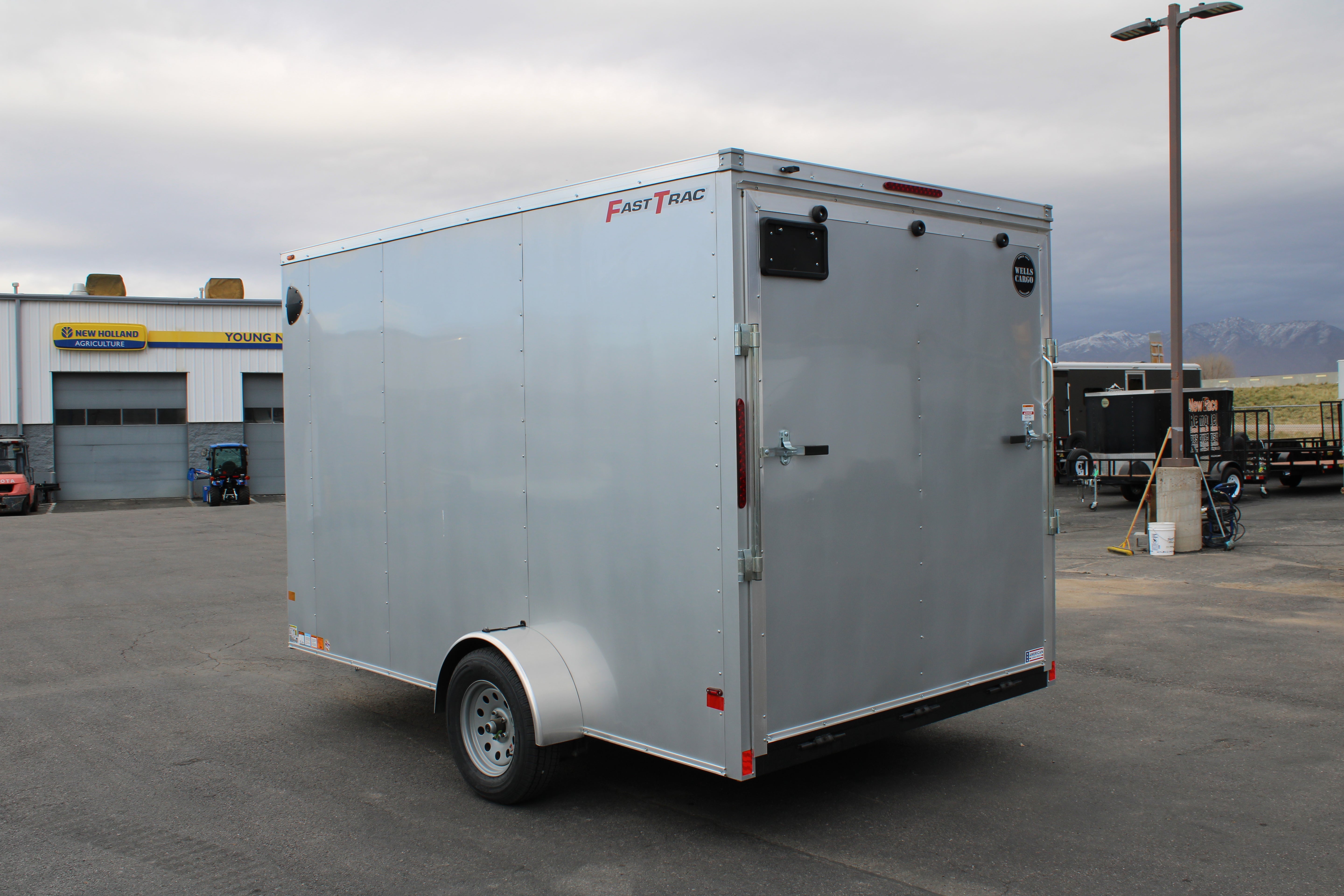 Wells Cargo 7x12 Deluxe Enclosed Trailer