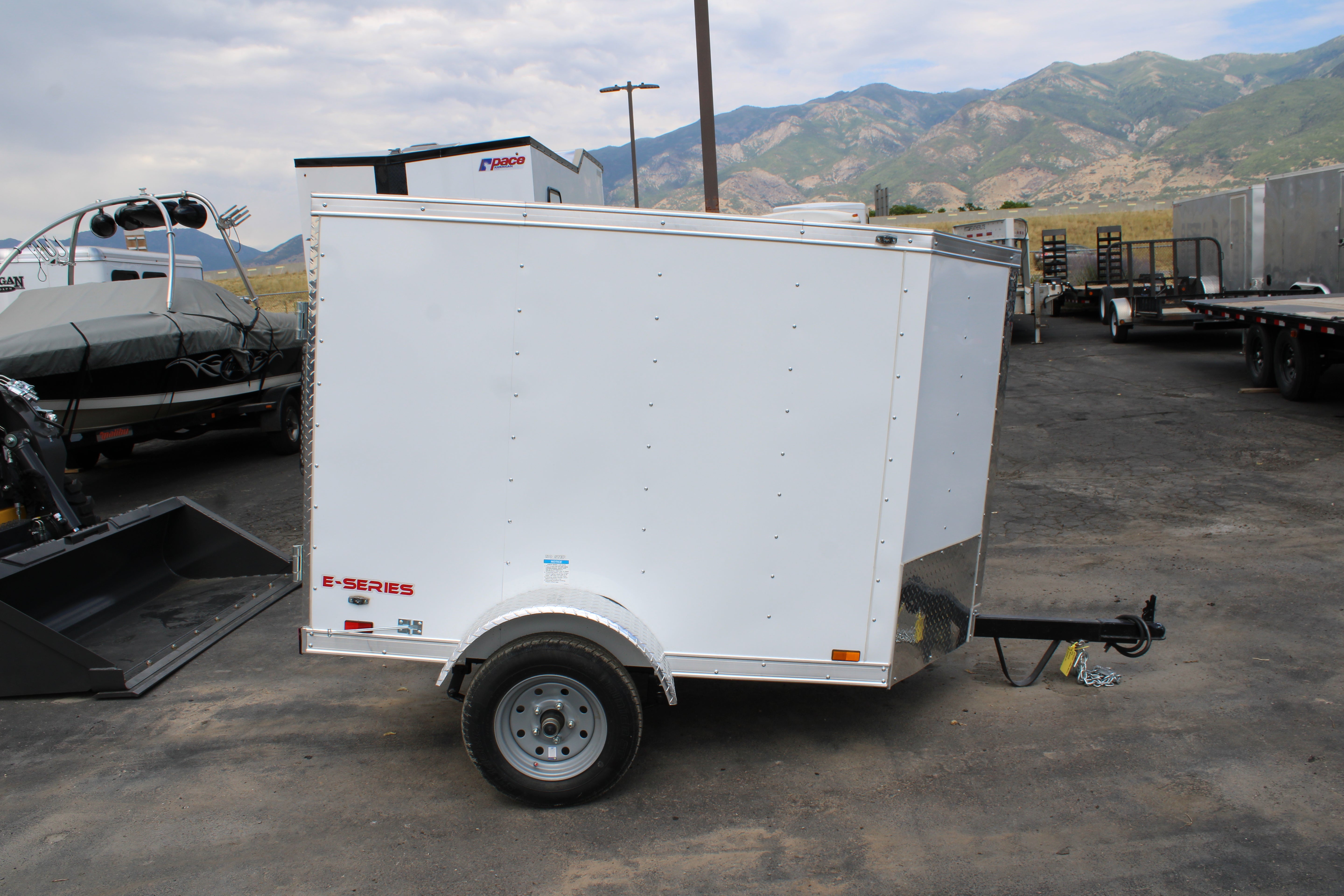2026 Cargo Mate 4 x 6 Cargo Trailer W/ Single Swing Door