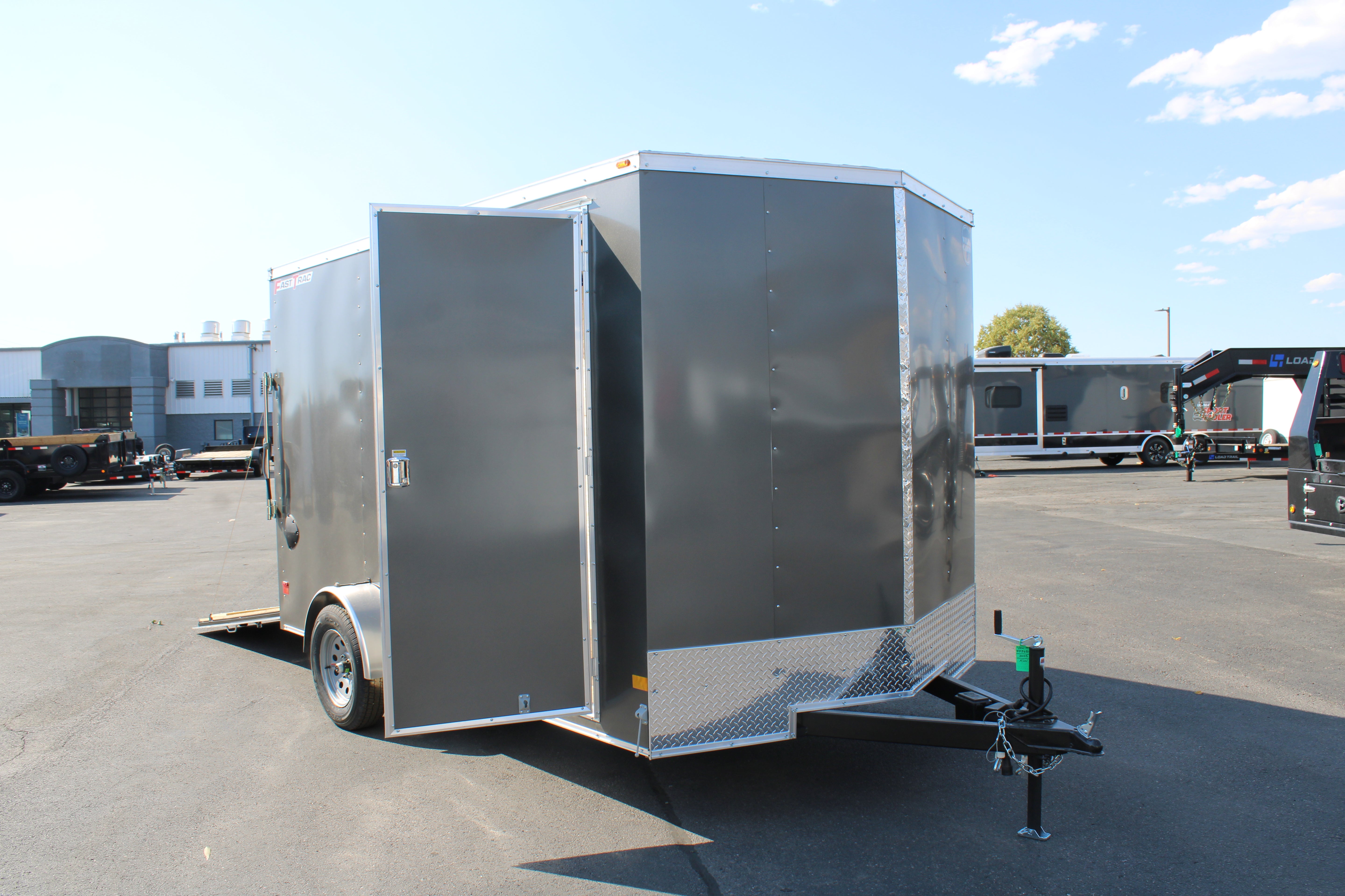 2025 Wells Cargo 7 x 12 Deluxe Enclosed Trailer