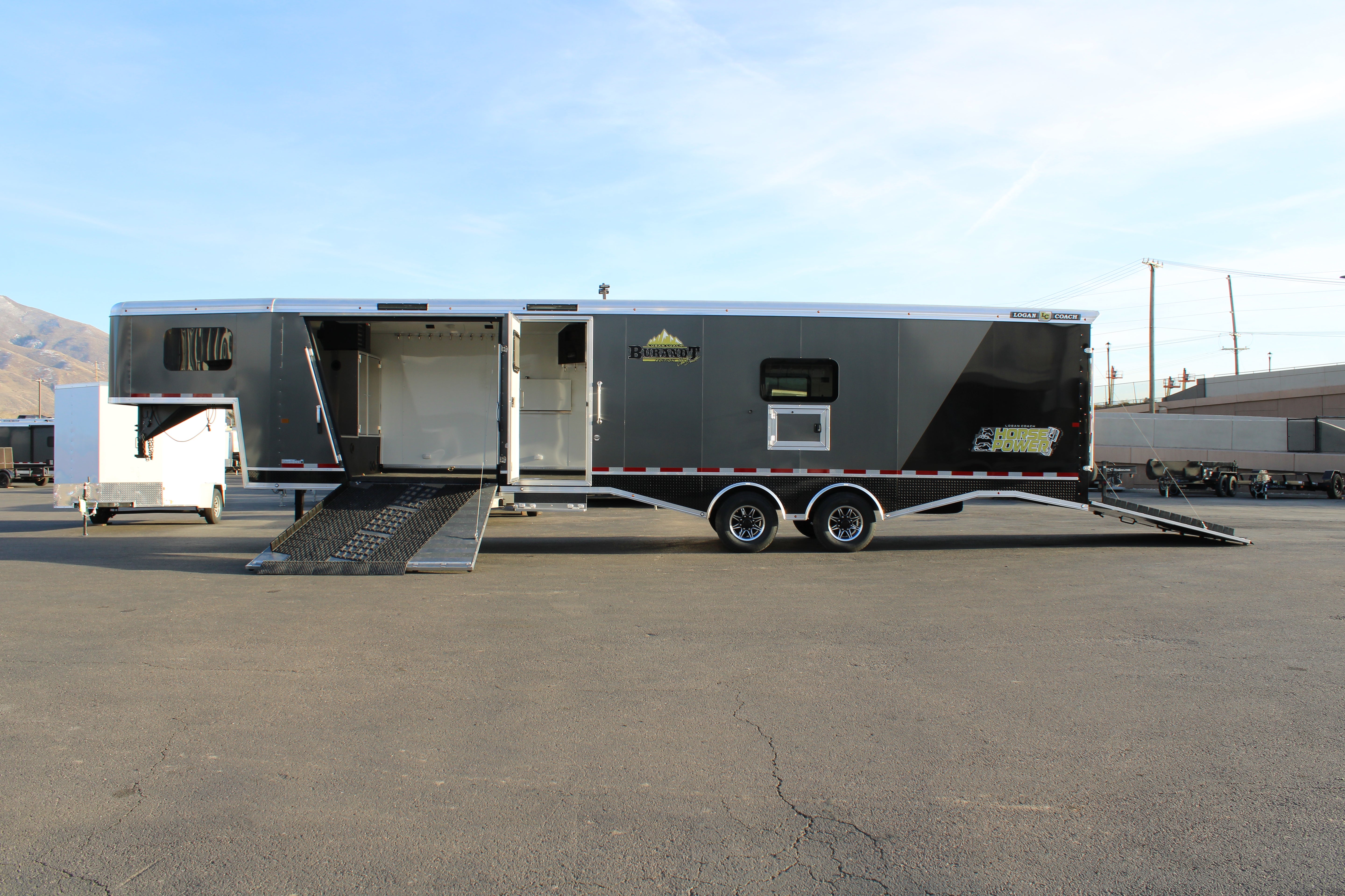 33' logan Snowmobile Trailer
