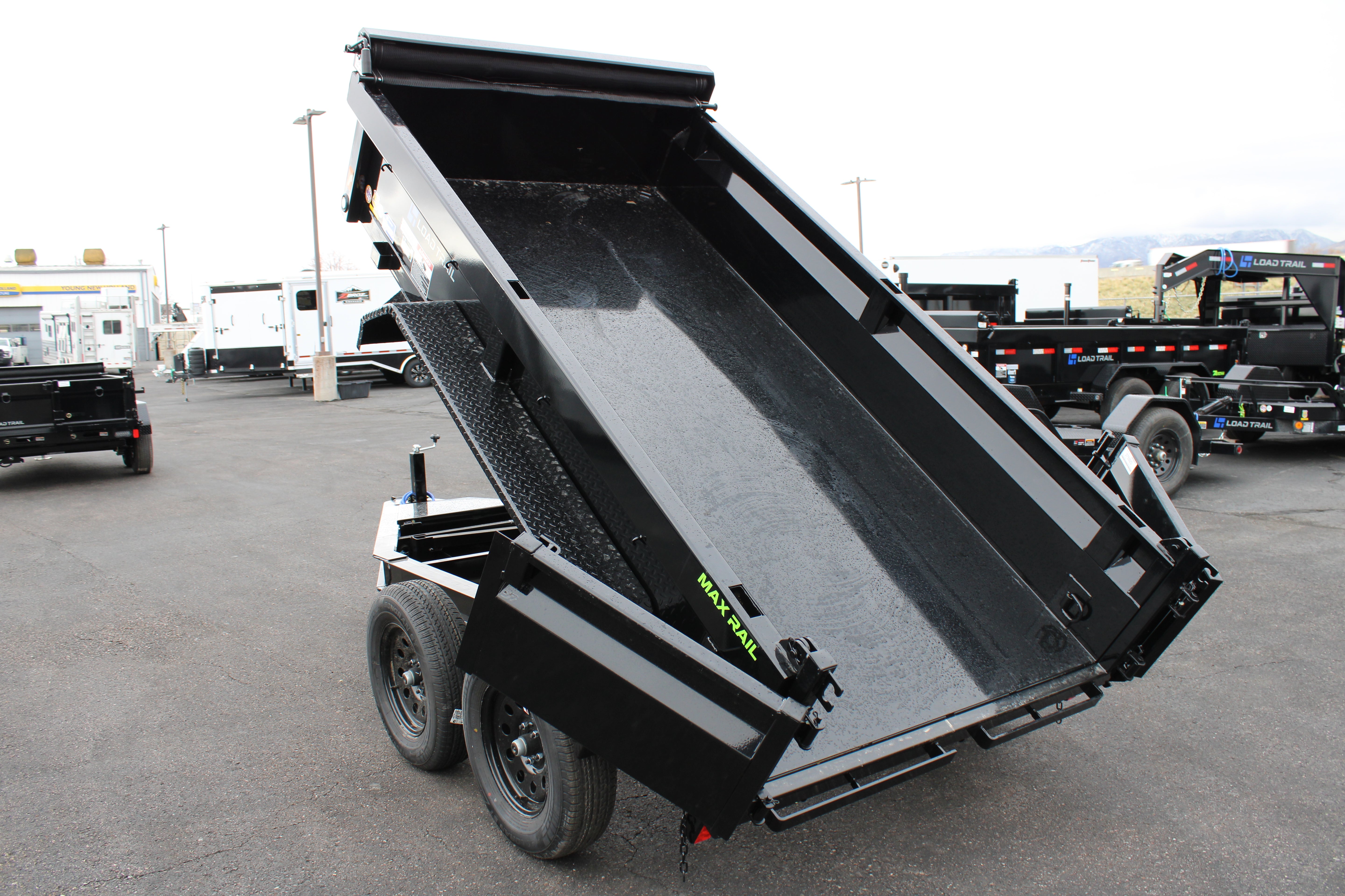 Load Trailer DE 60" X 10' Dump Trailer