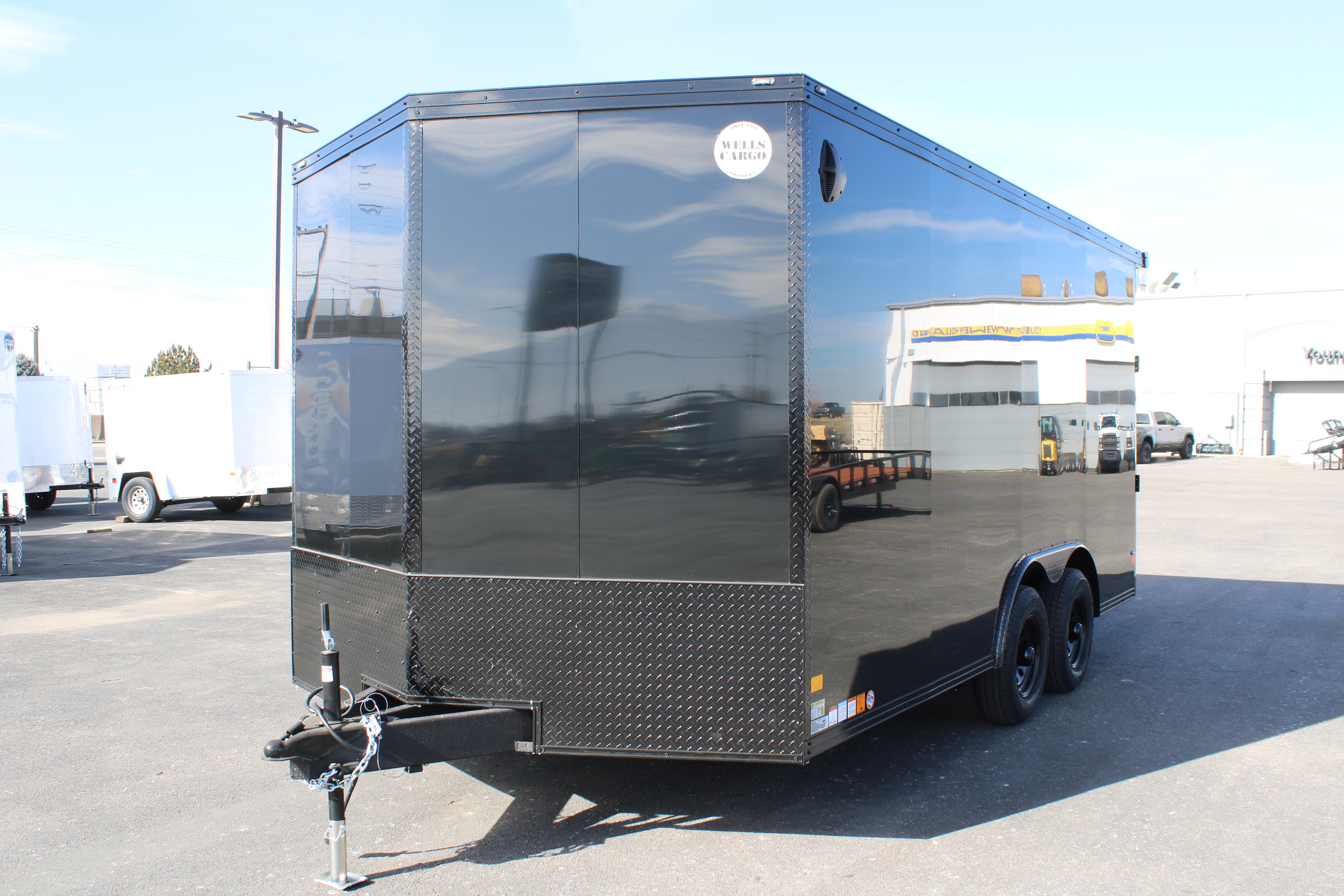 Wells Cargo 8.5x 16 Enclosed Trailer