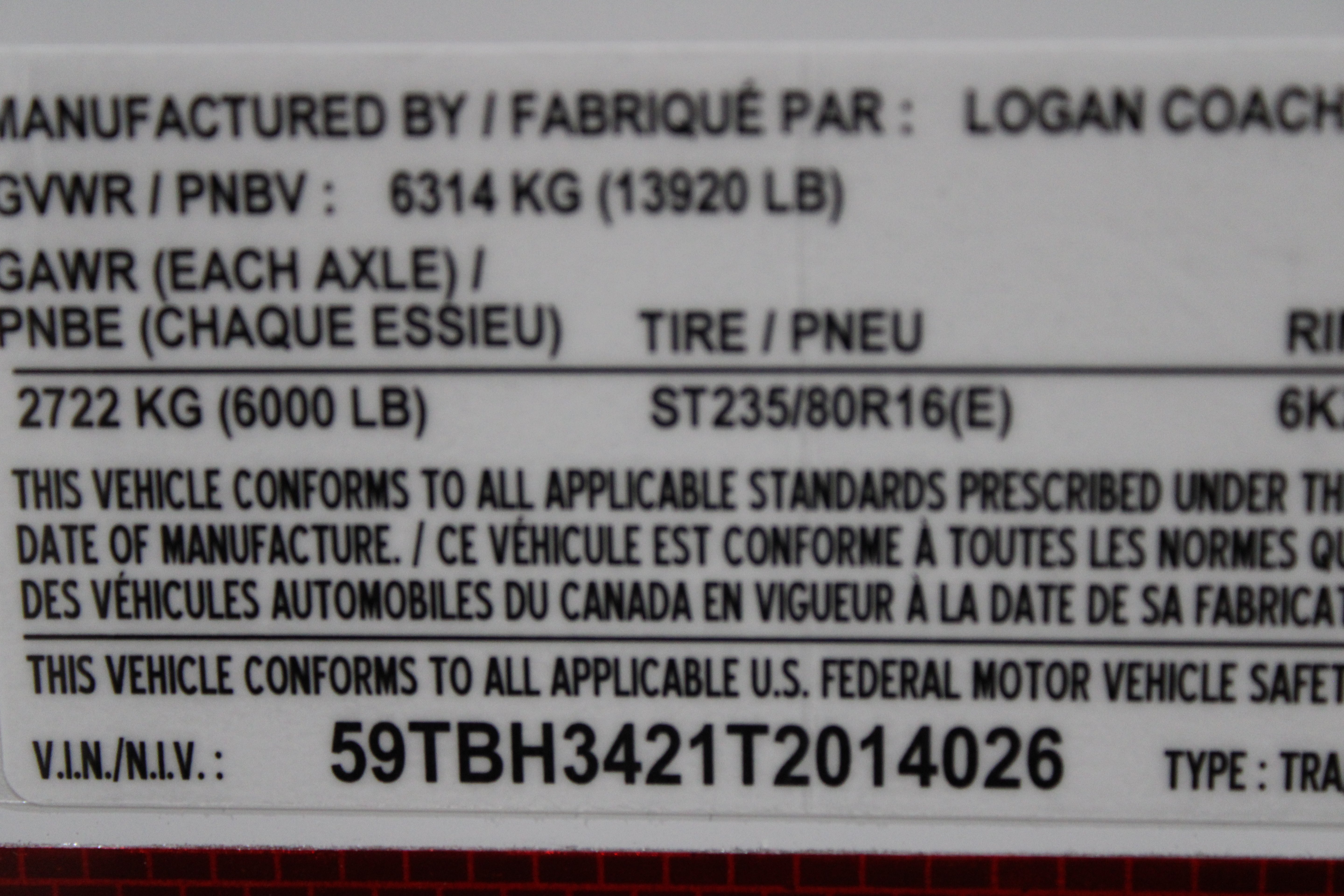 Logan Coach HorsePower BP 31' **BLACK FRIDAY SPECIAL**