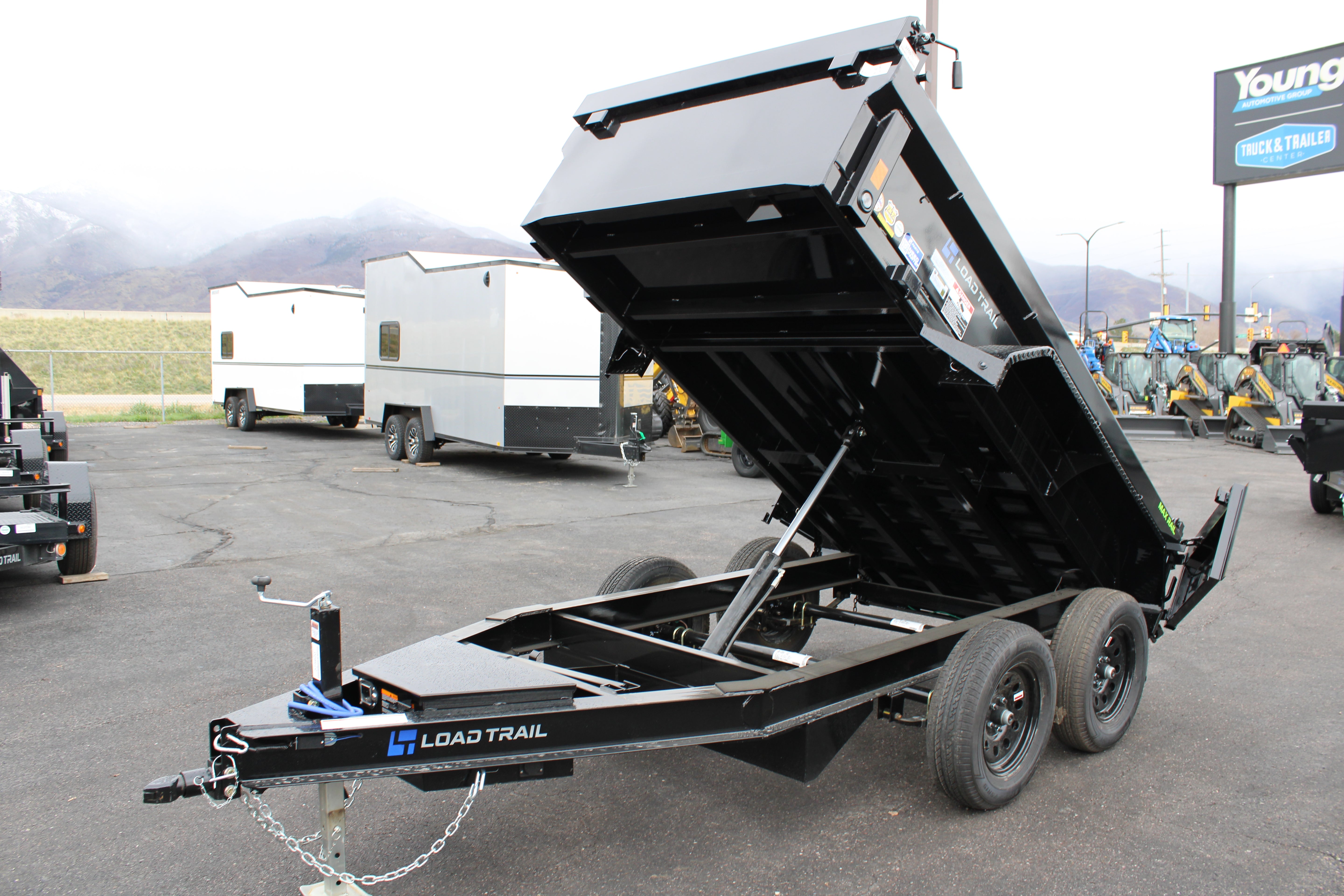 Load Trailer DE 60" X 10' Dump Trailer