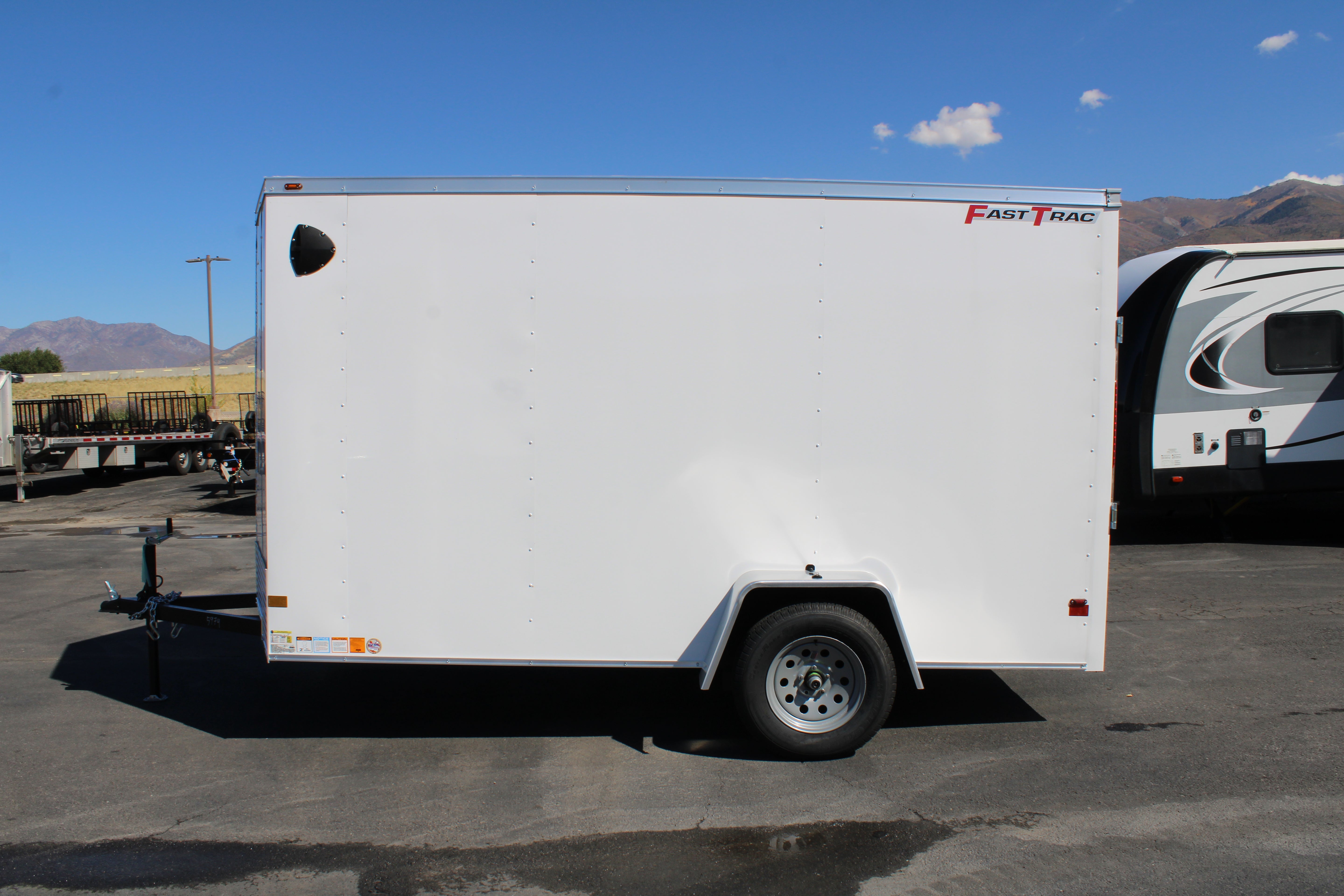 Wells Cargo 6 x 12 Deluxe Enclosed Trailer