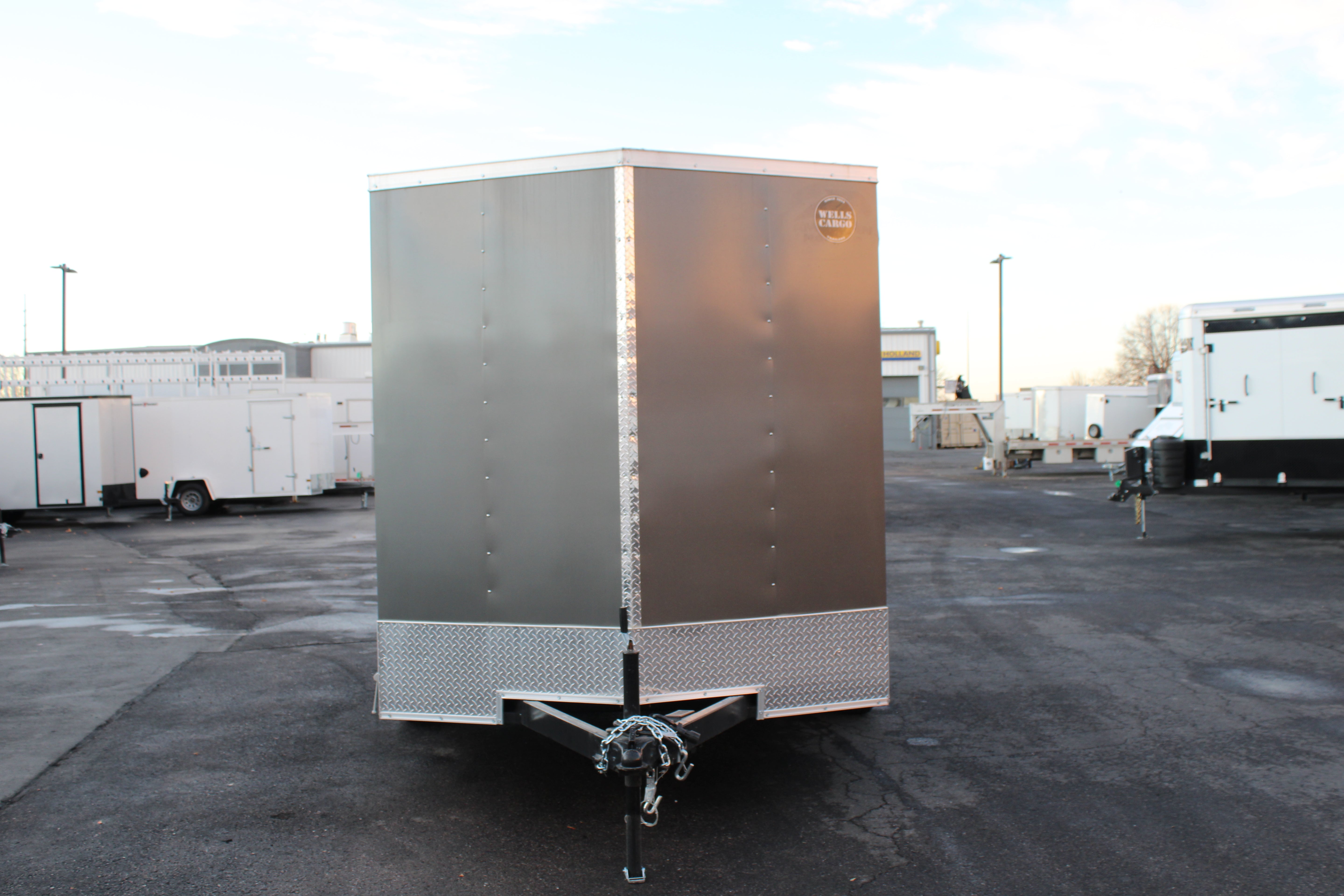 Wells Cargo 7 x 12 Deluxe Enclosed Trailer