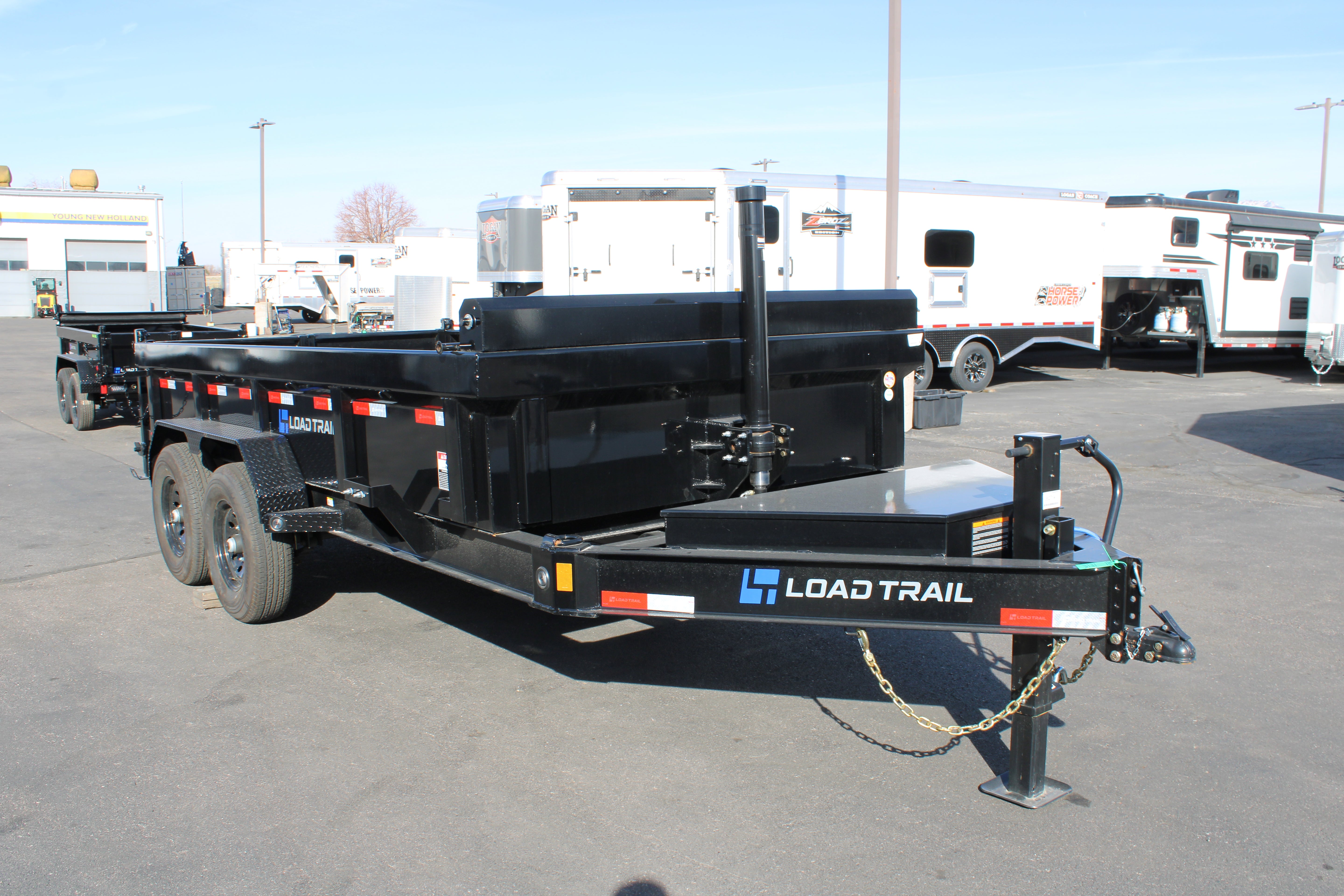 Load Trailer DL 14' Dump Trailer