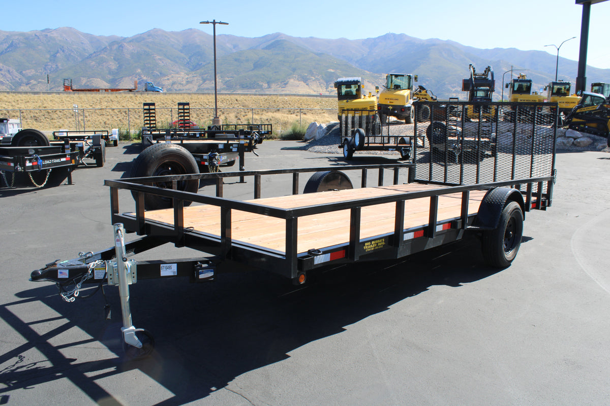 Big Bubba 14' Flatbed 5200 lb axel