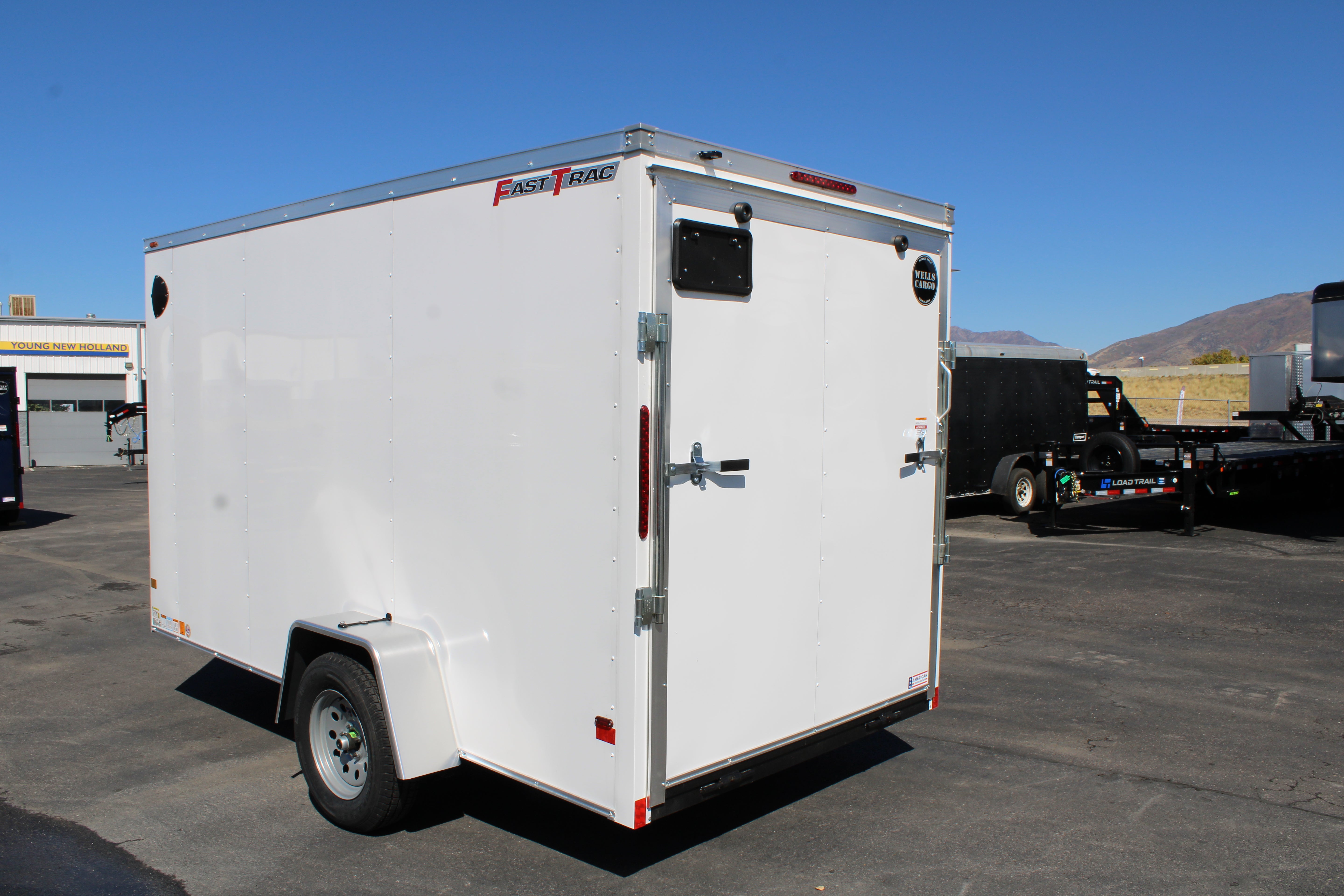 Wells Cargo 6 x 12 Deluxe Enclosed Trailer
