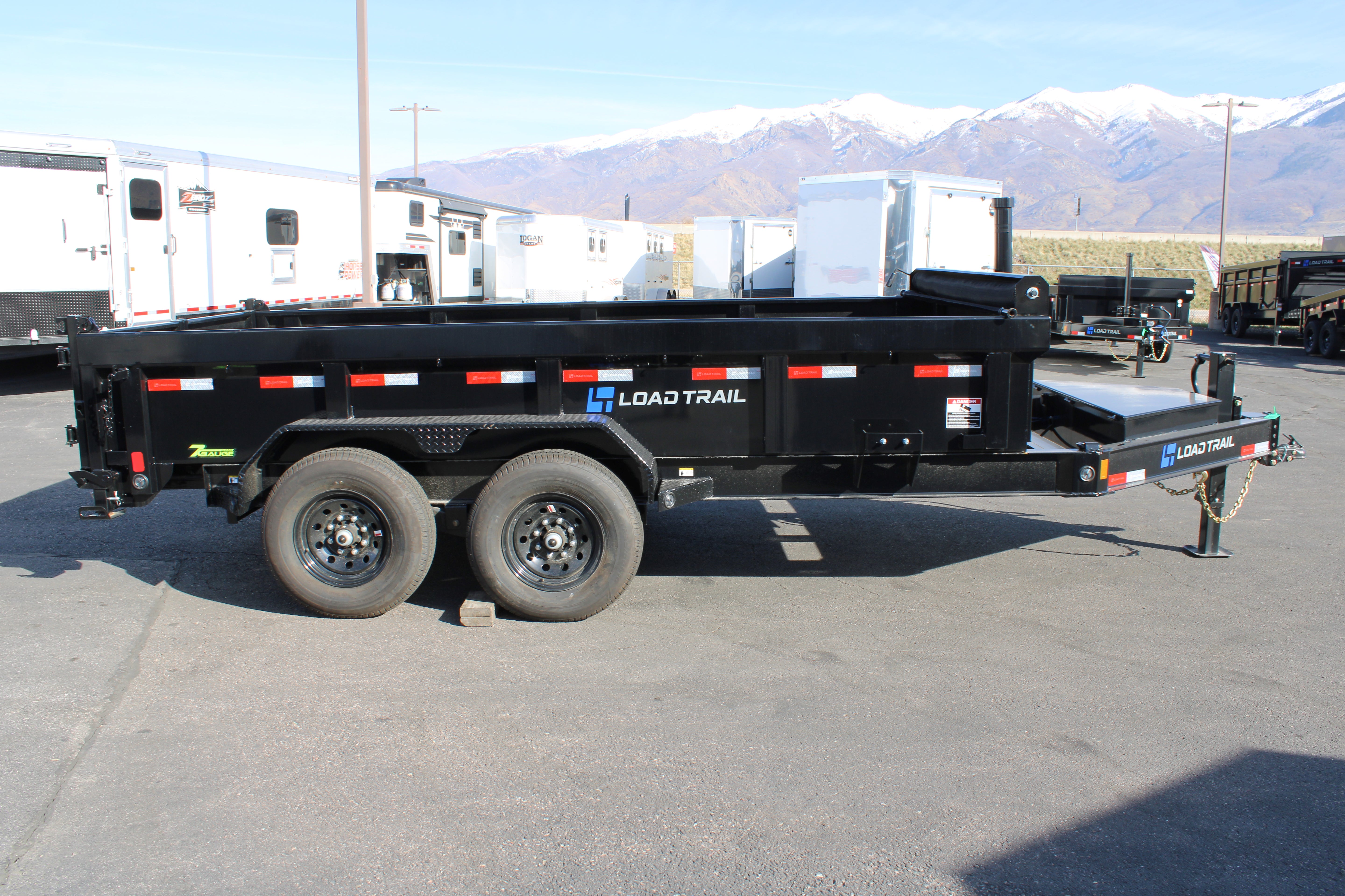 Load Trailer DL 14' Dump Trailer