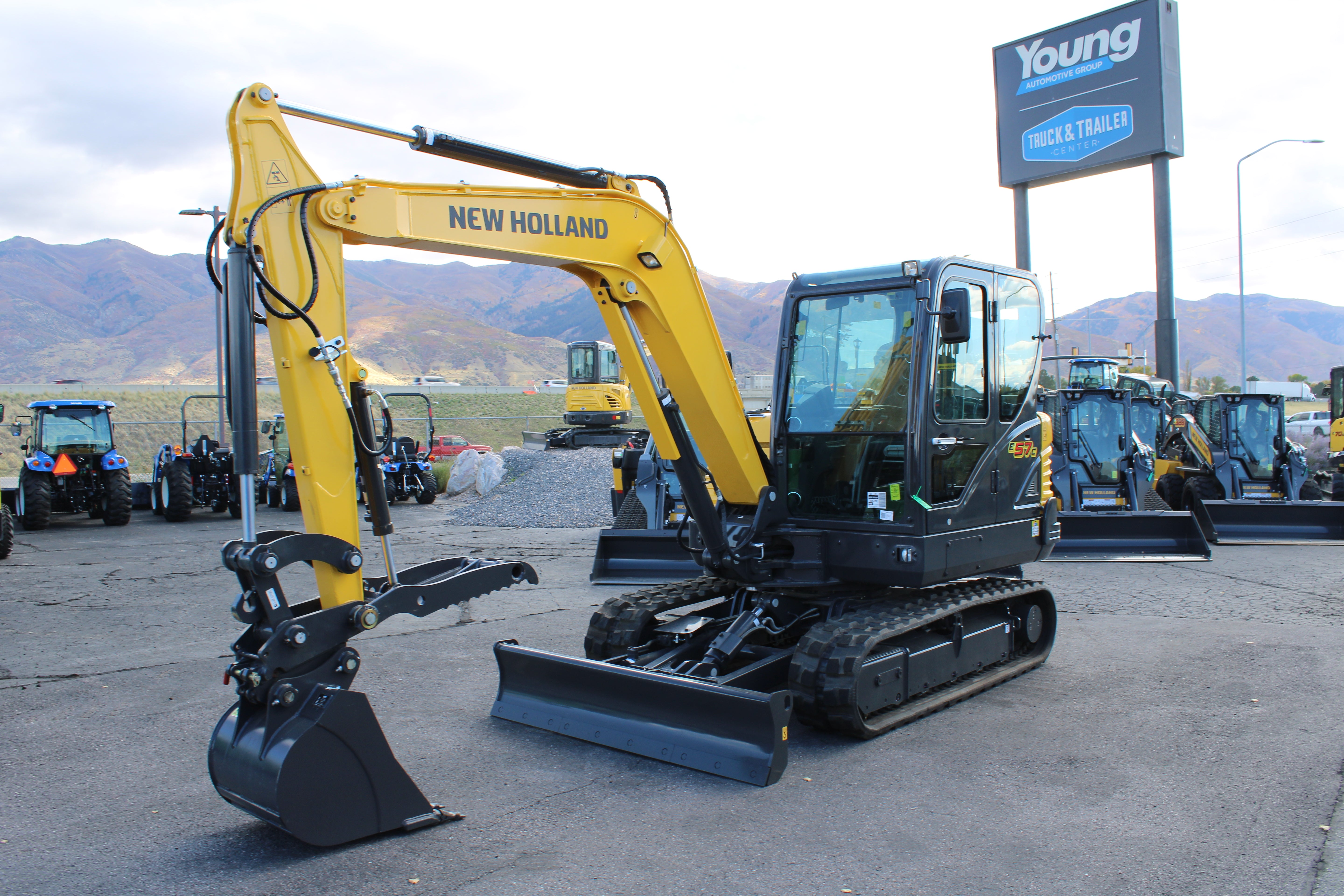 New Holland Mini E57C Excavator