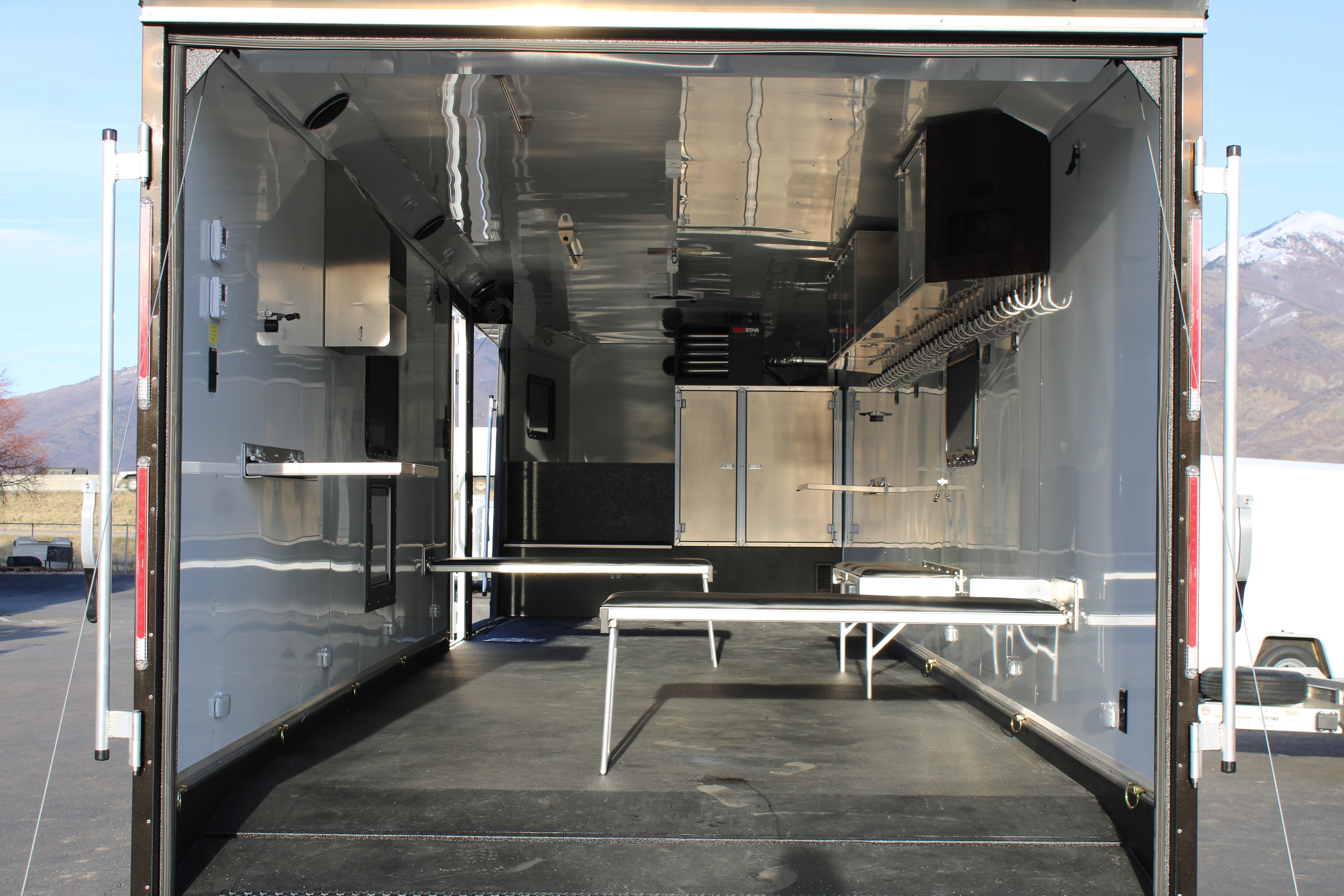 33' logan Snowmobile Trailer