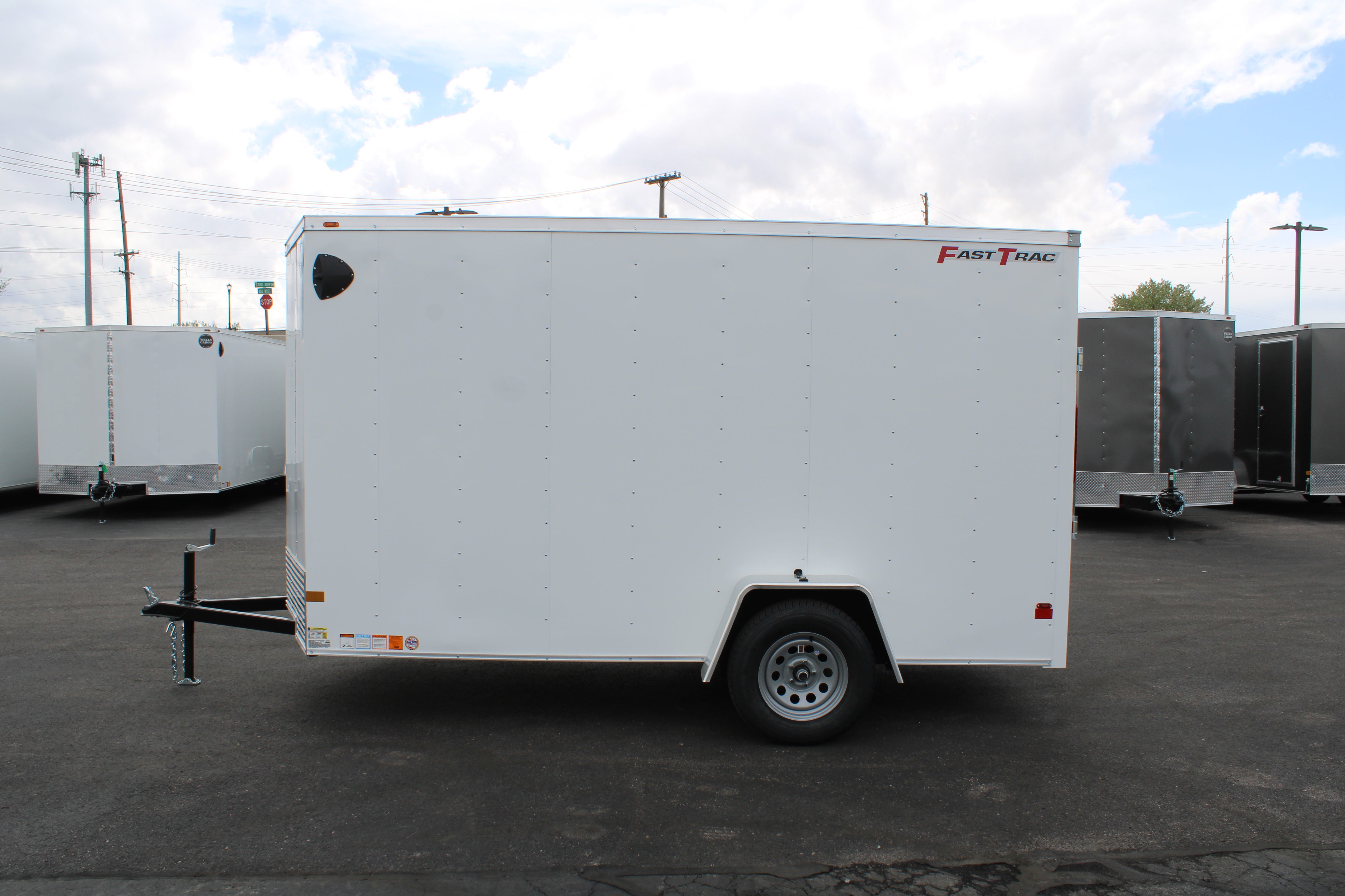 2025 Wells Cargo 6 x 12 Enclosed Trailer