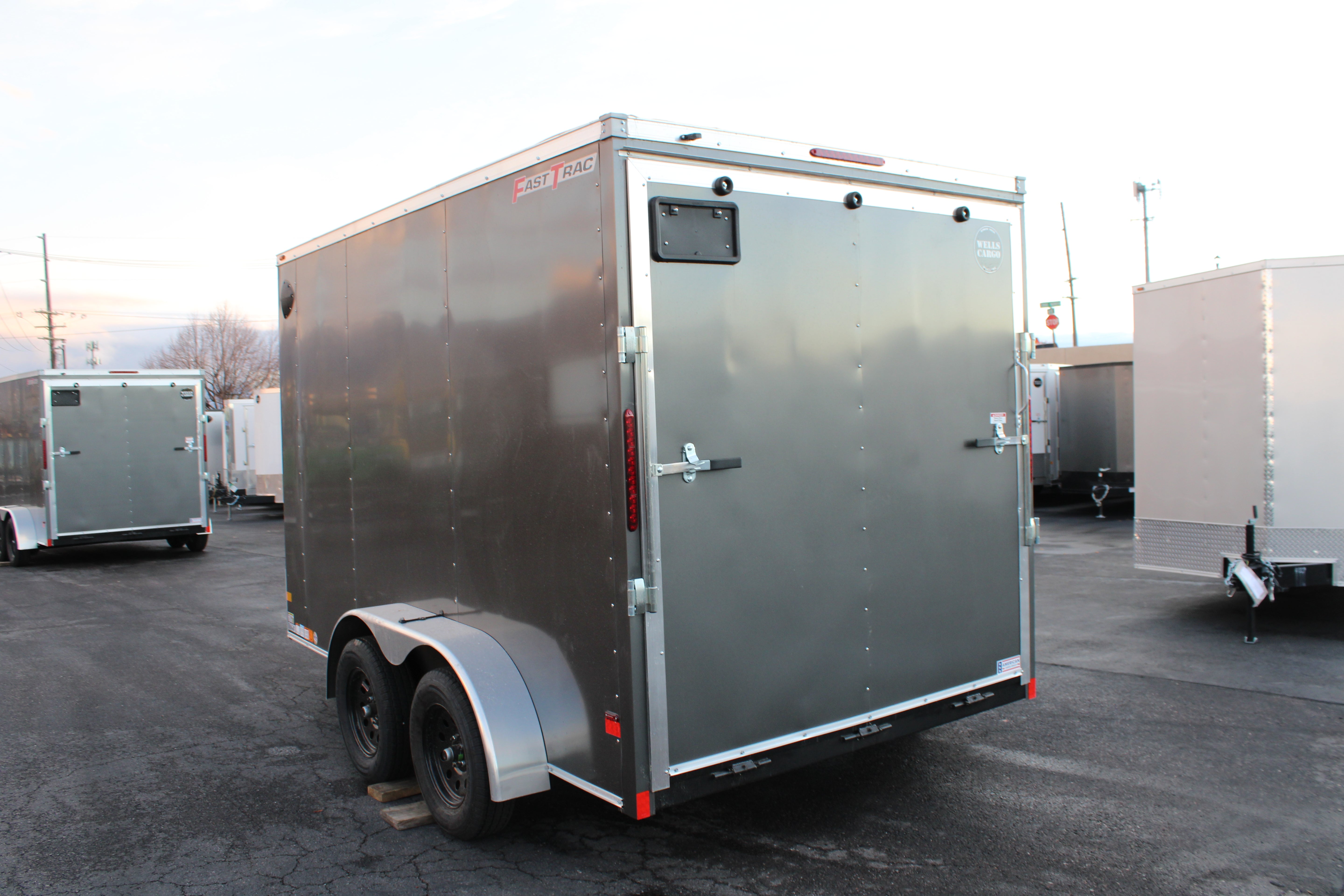 Wells Cargo 7 x 12 Deluxe Enclosed Trailer