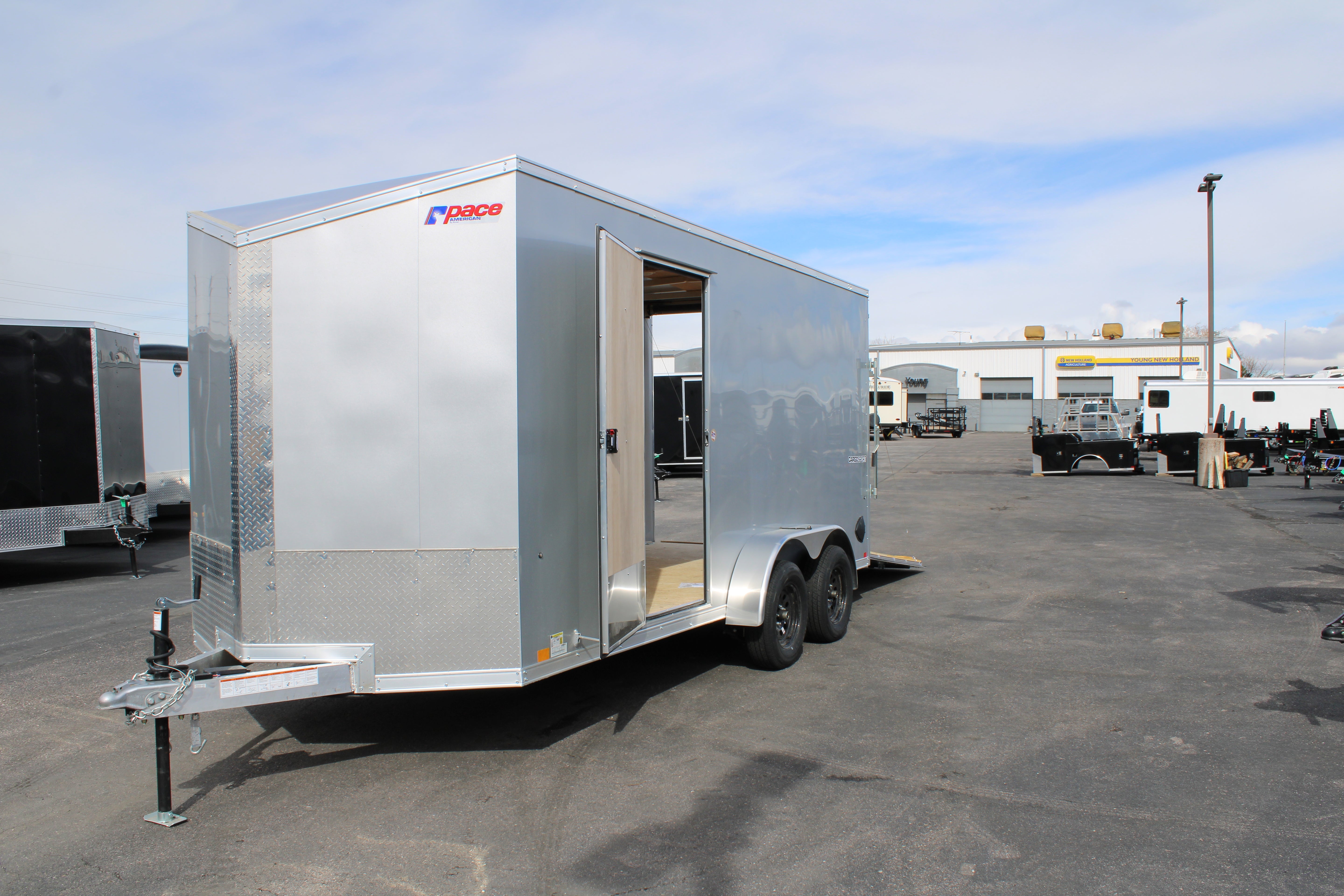 2025 Pace 7 x 16 Enclosed Trailer