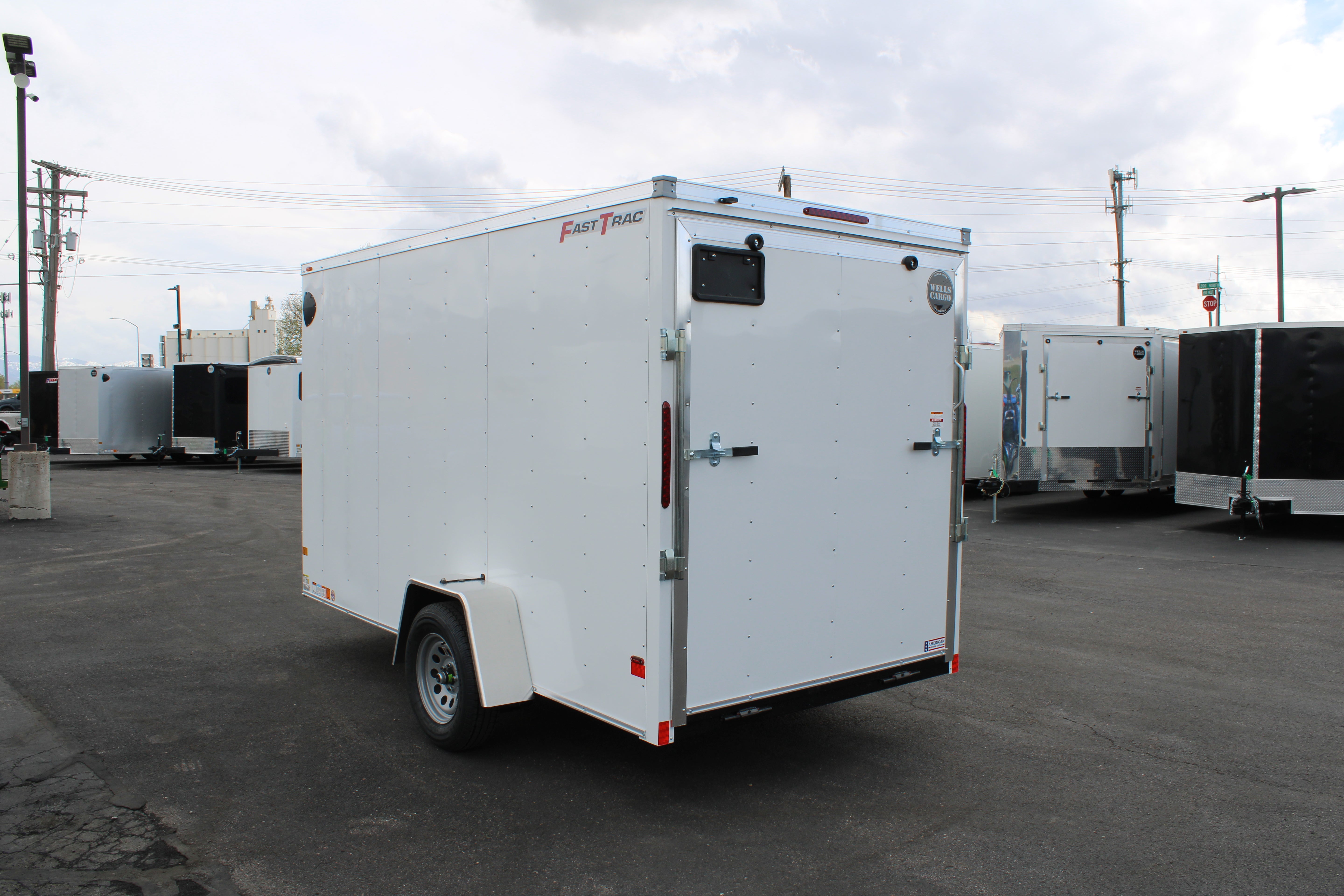2025 Wells Cargo 6 x 12 Enclosed Trailer