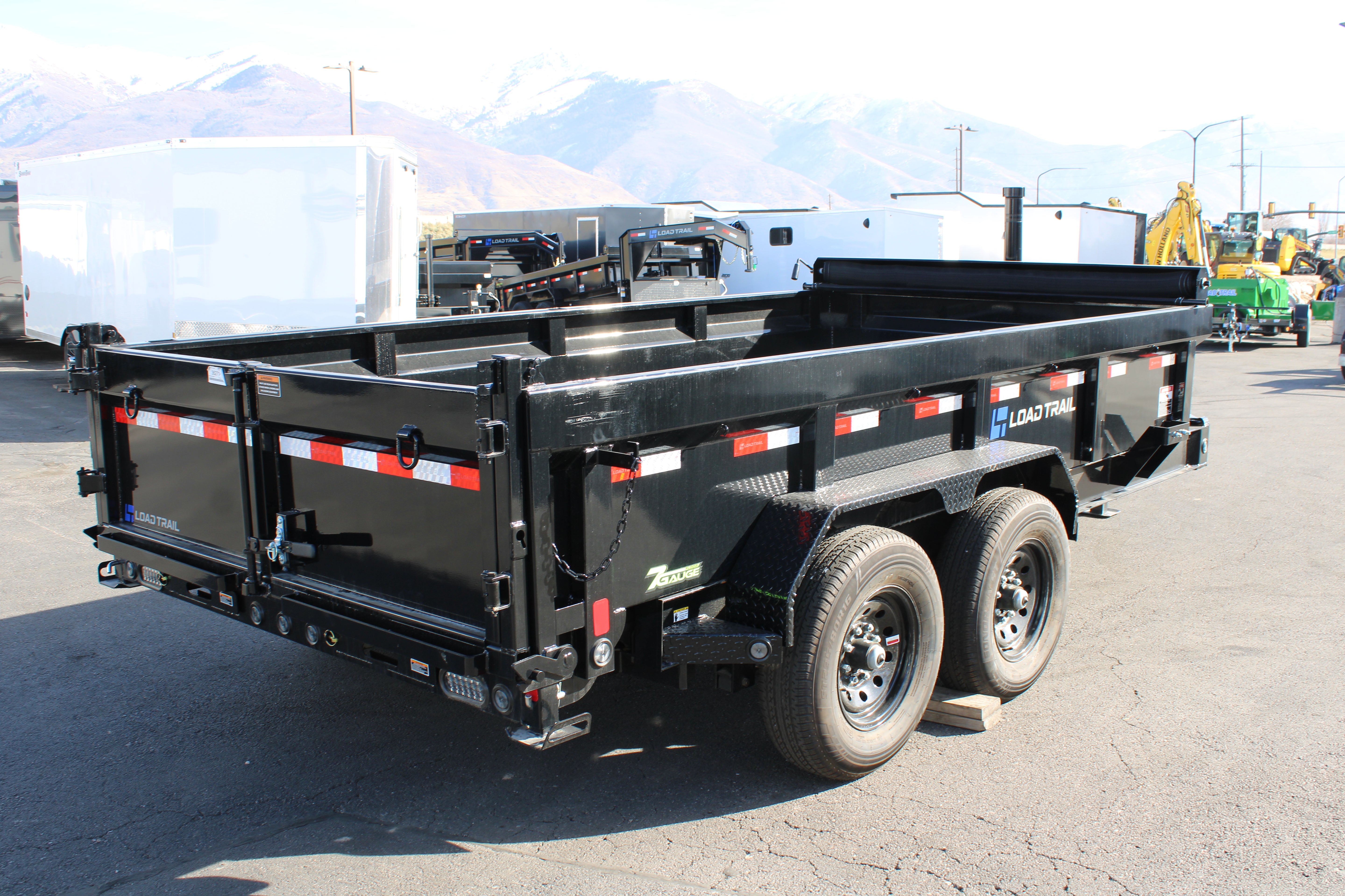Load Trailer DL 14' Dump Trailer