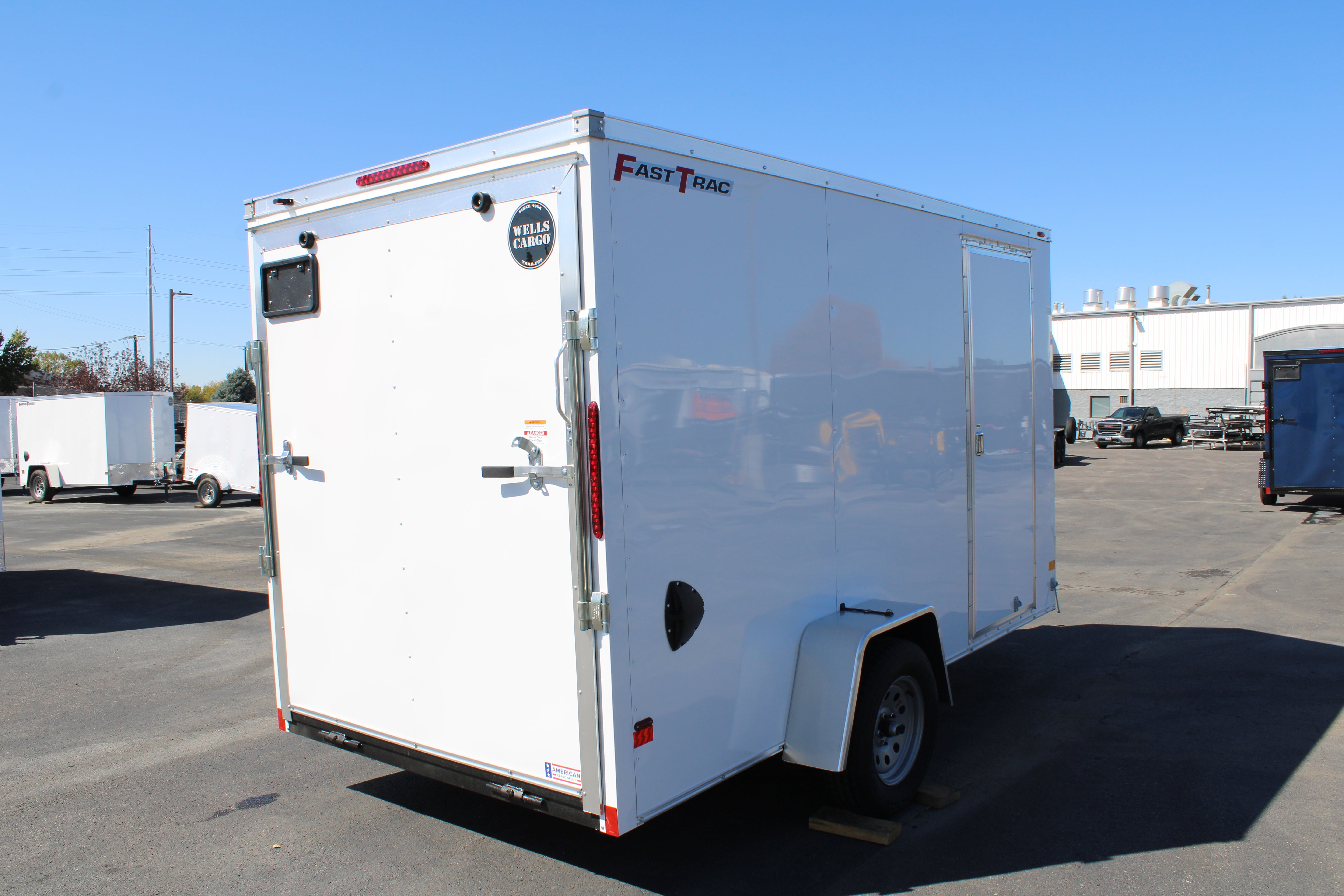 Wells Cargo 6 x 12 Deluxe Enclosed Trailer