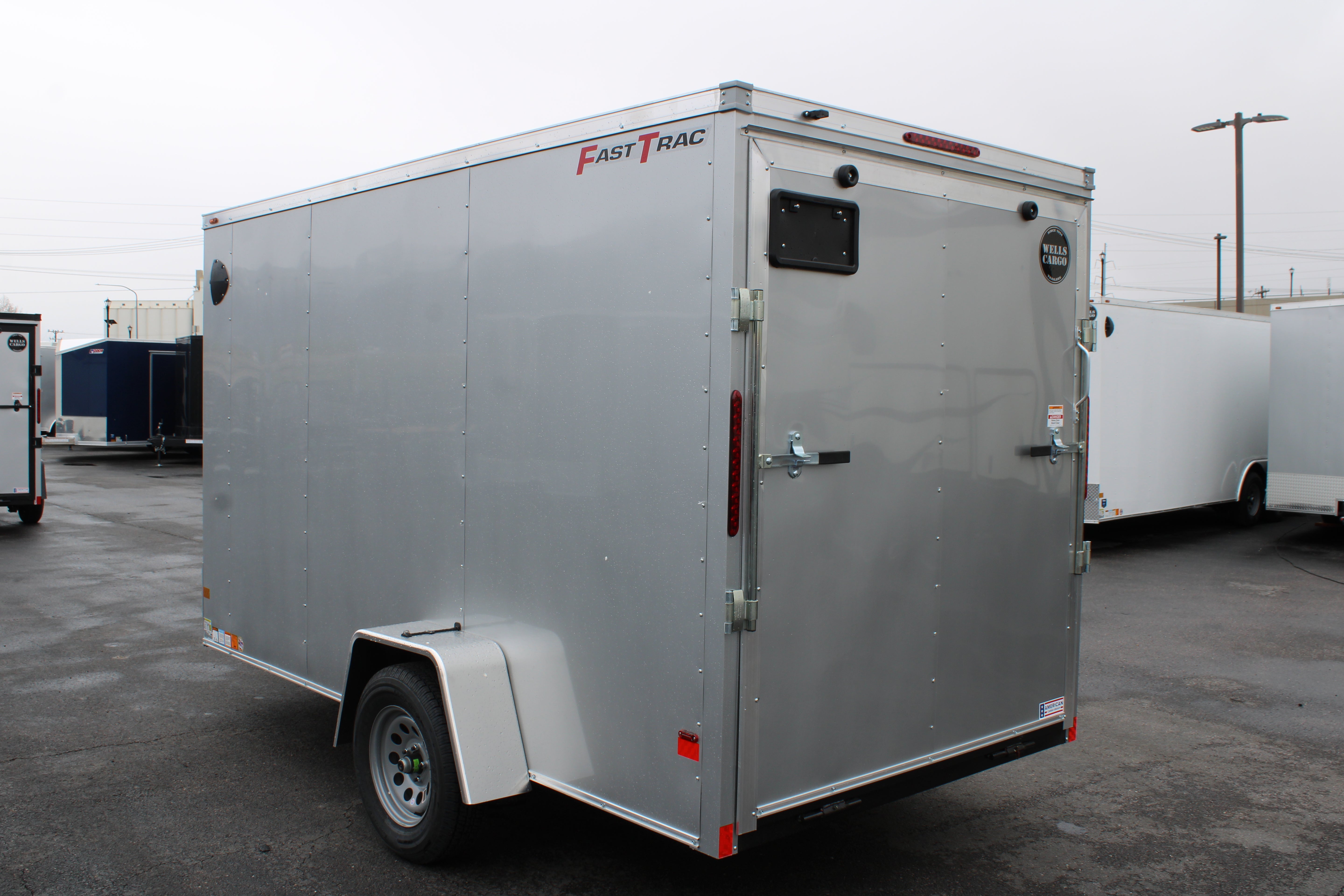 2025 Wells Cargo 6 x 12 Deluxe Enclosed Trailer