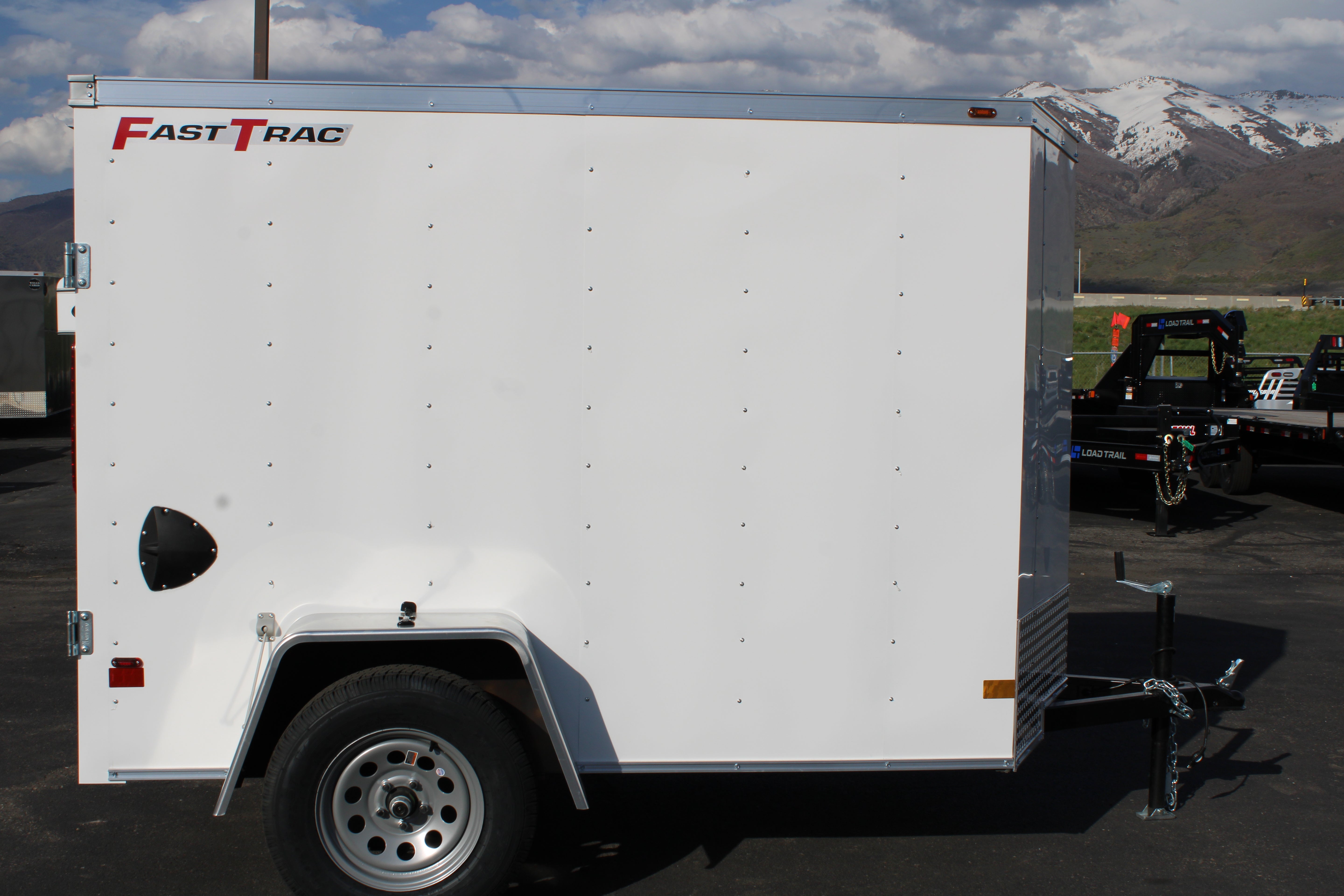 2025 Wells Cargo 5 x 8 Enclosed Trailer W/ Barn Door