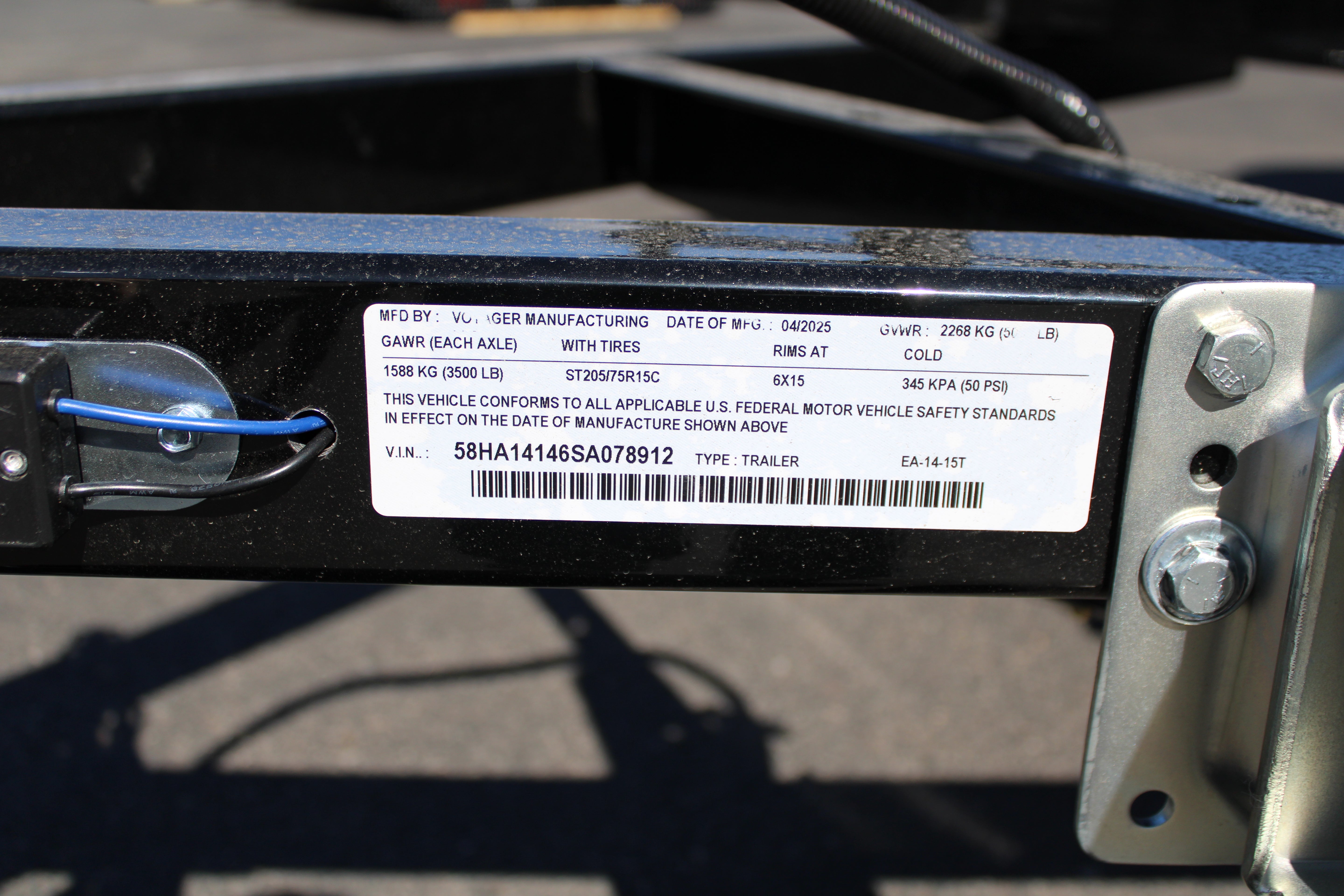 2025 Echo 7 x 14 Utility Trailer