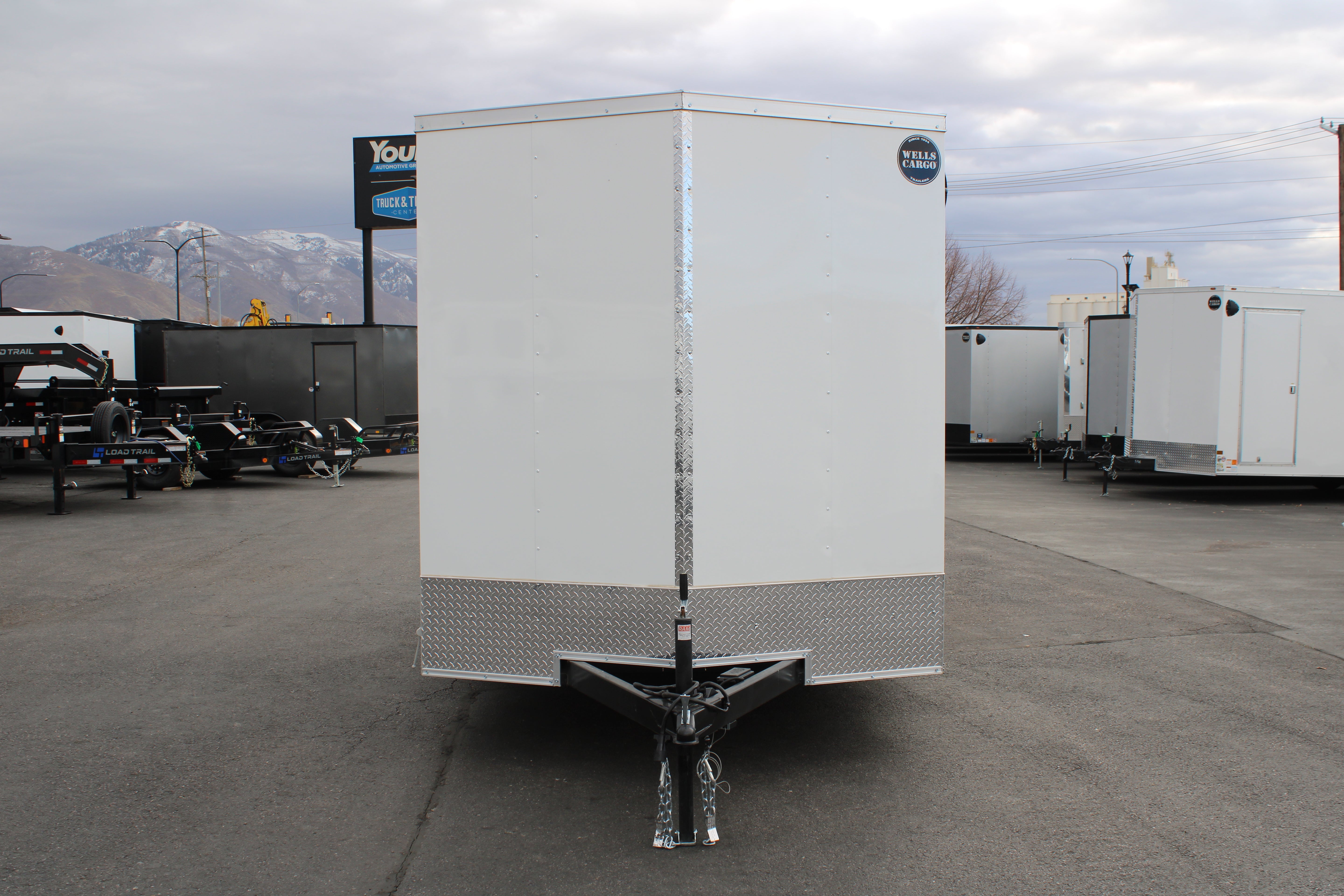Wells Cargo 7 x 12 Deluxe Enclosed Trailer