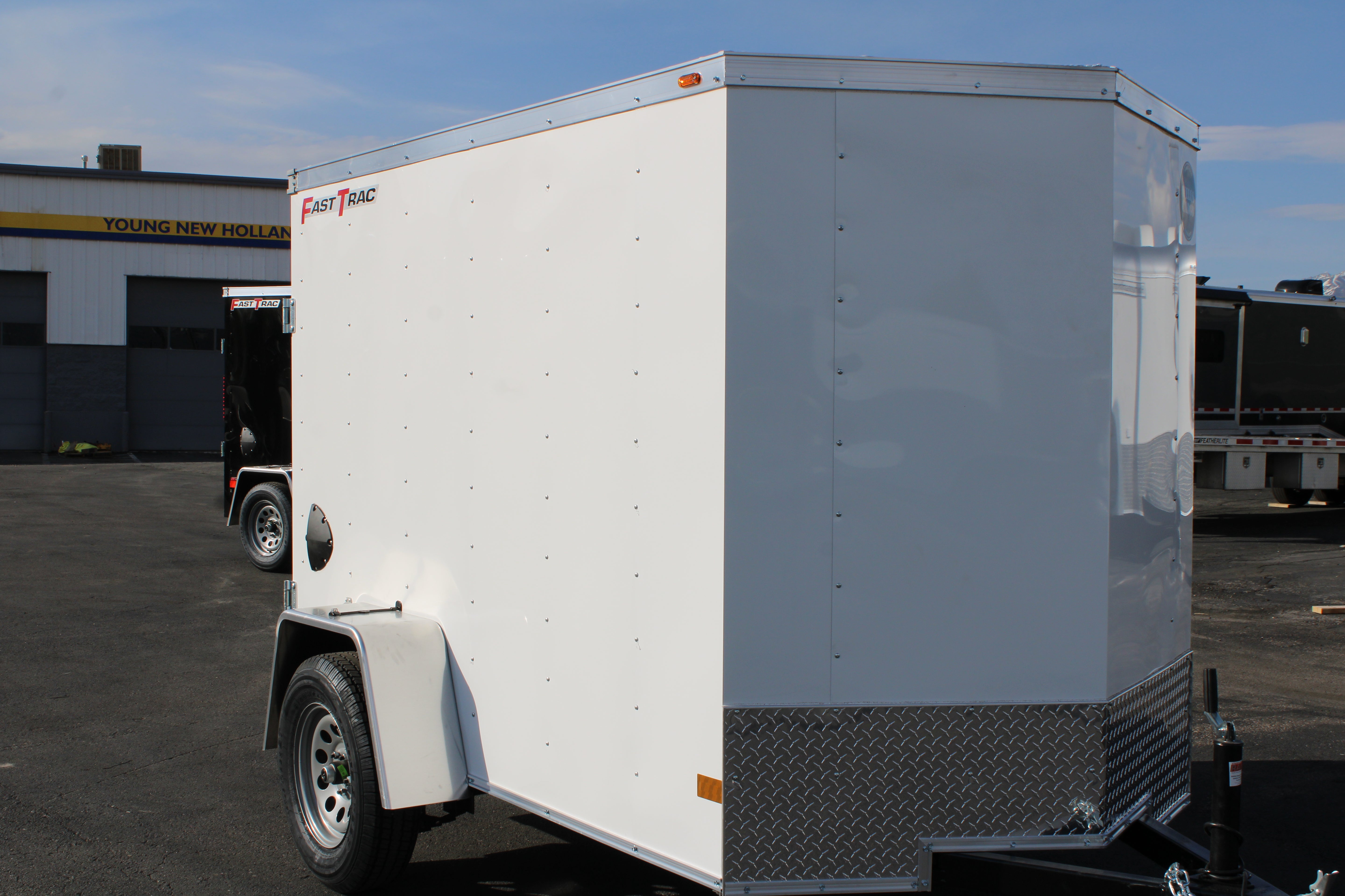 2025 Wells Cargo 5 x 8 Enclosed Trailer W/ Barn Door