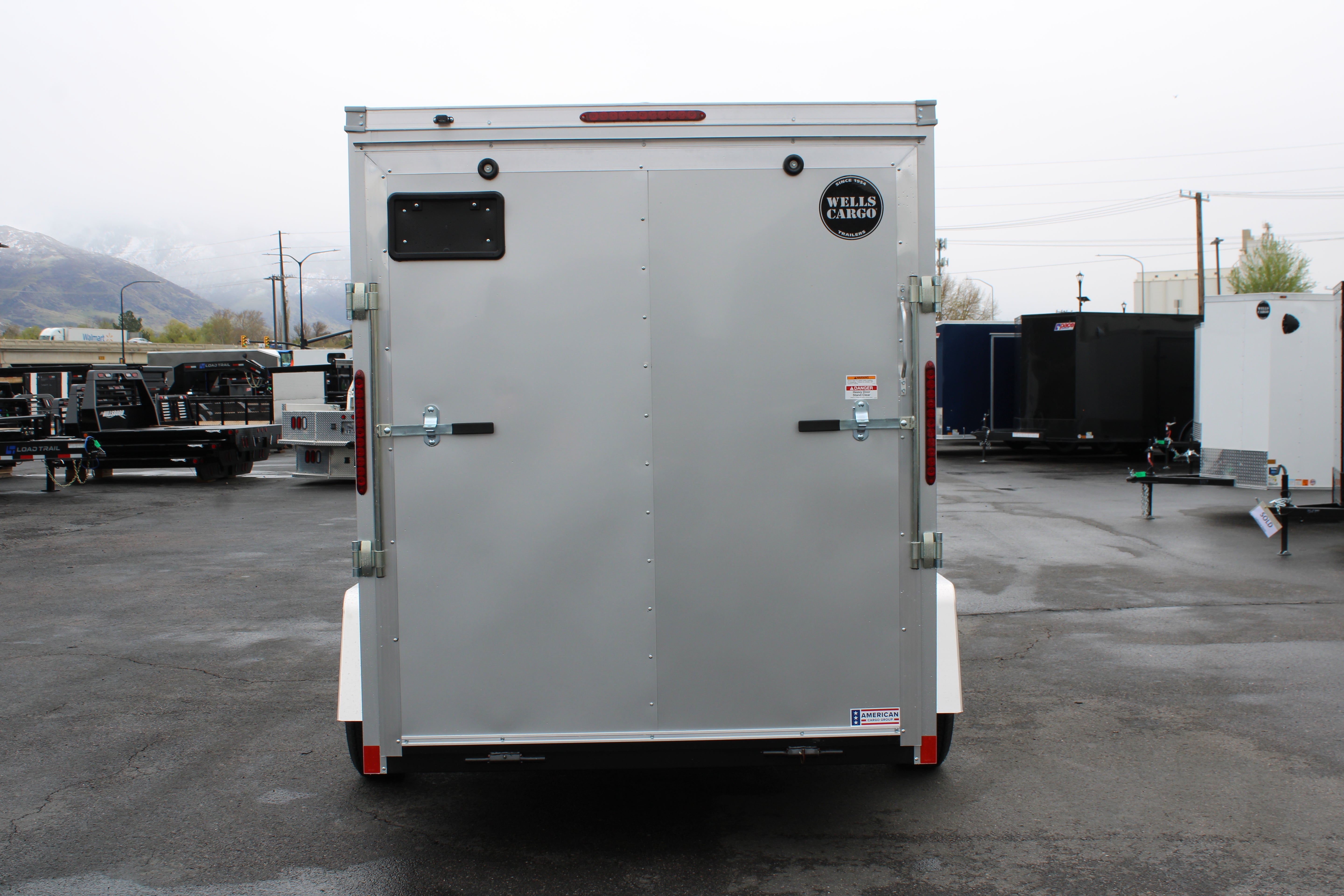 2025 Wells Cargo 6 x 12 Deluxe Enclosed Trailer