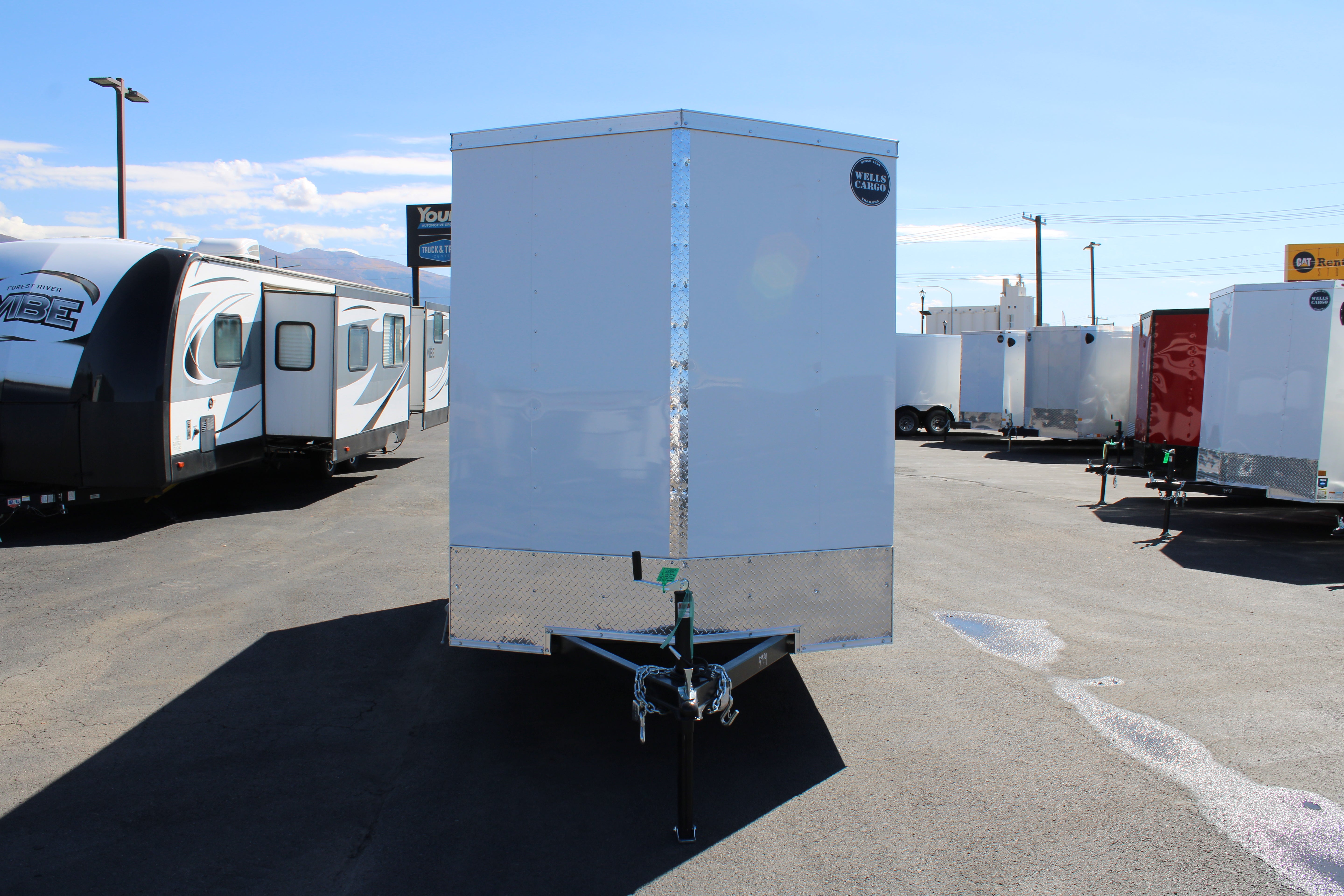 Wells Cargo 6 x 12 Deluxe Enclosed Trailer