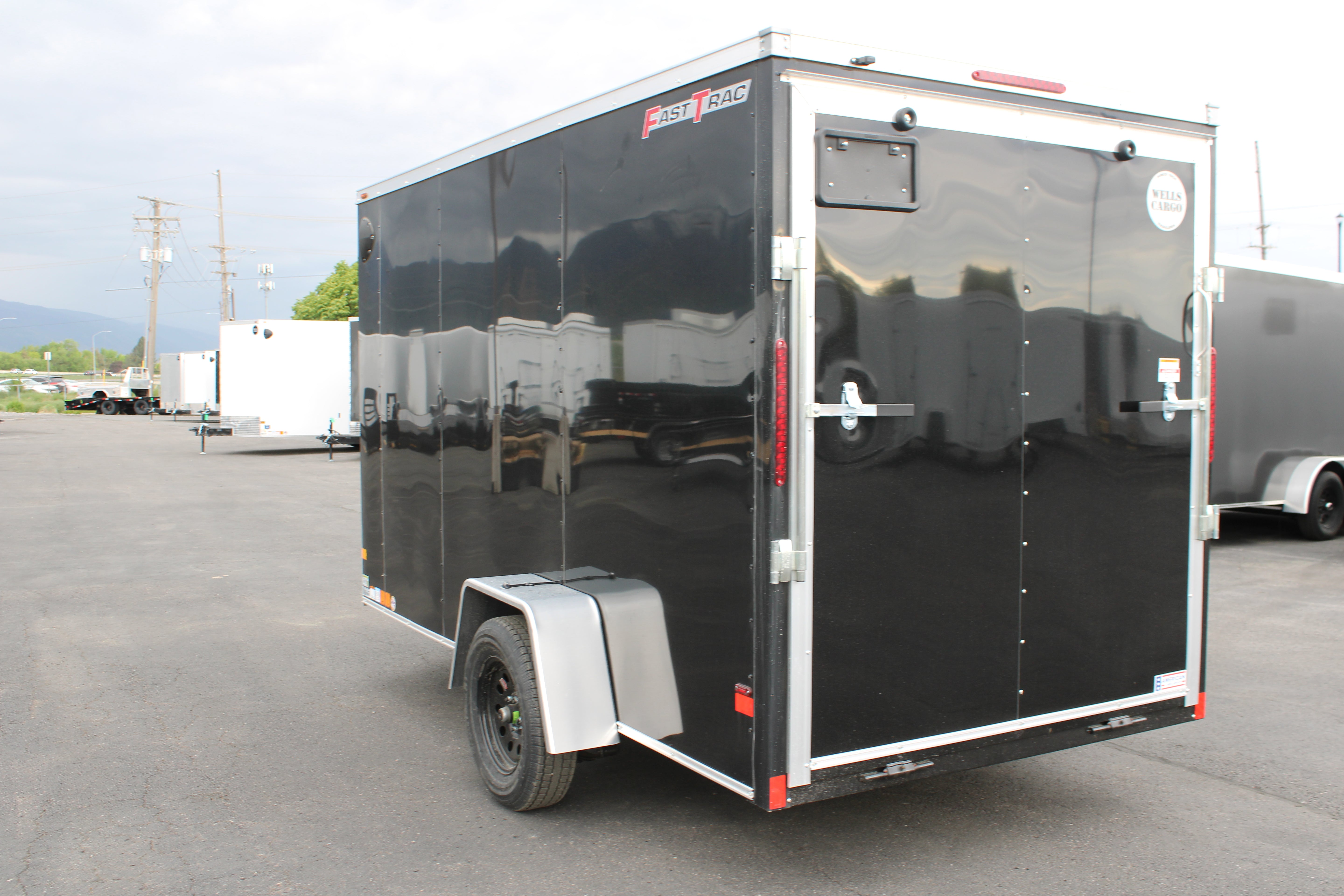 2025 Wells Cargo 6 x 12 Deluxe Enclosed Trailer