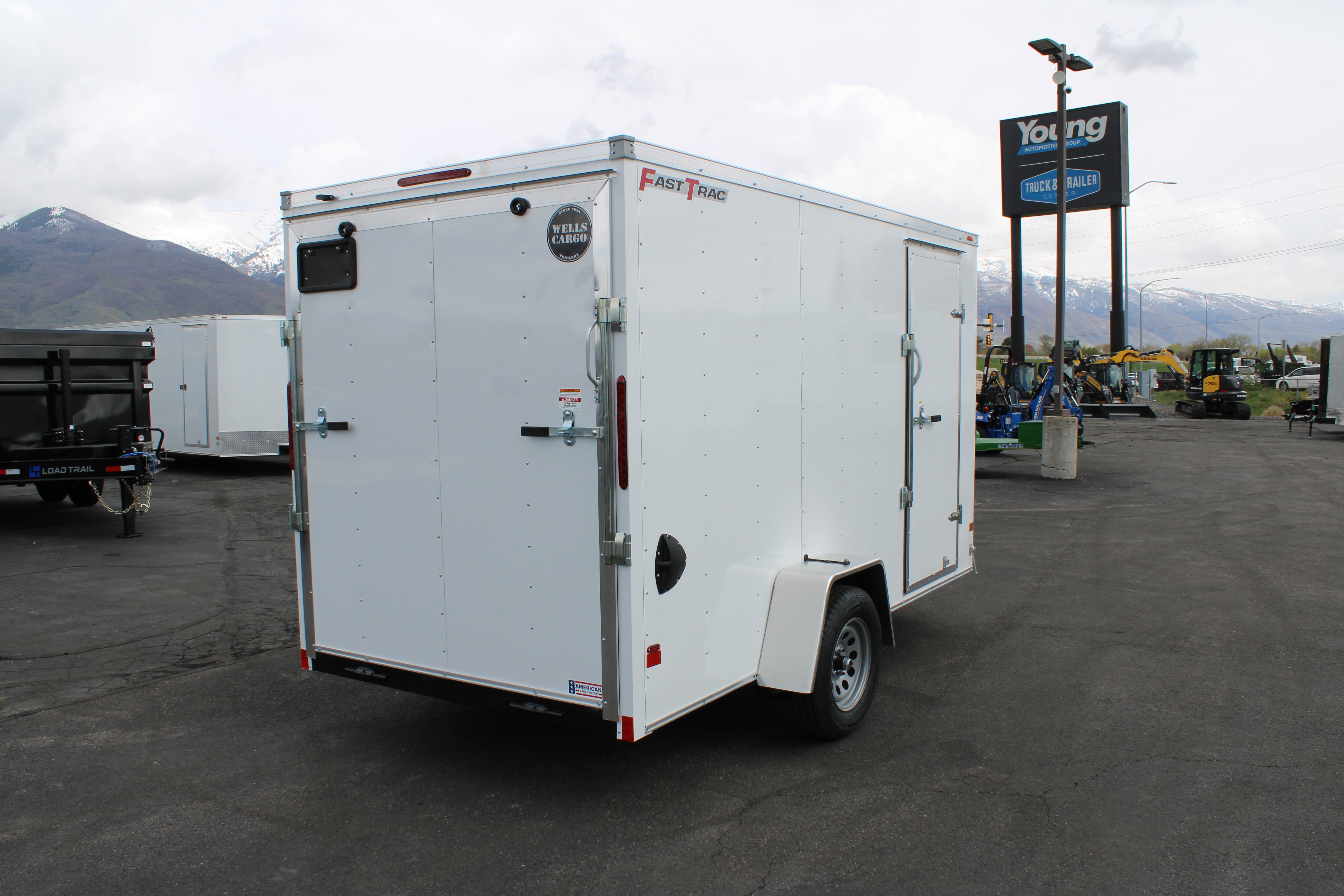 2025 Wells Cargo 6 x 12 Enclosed Trailer