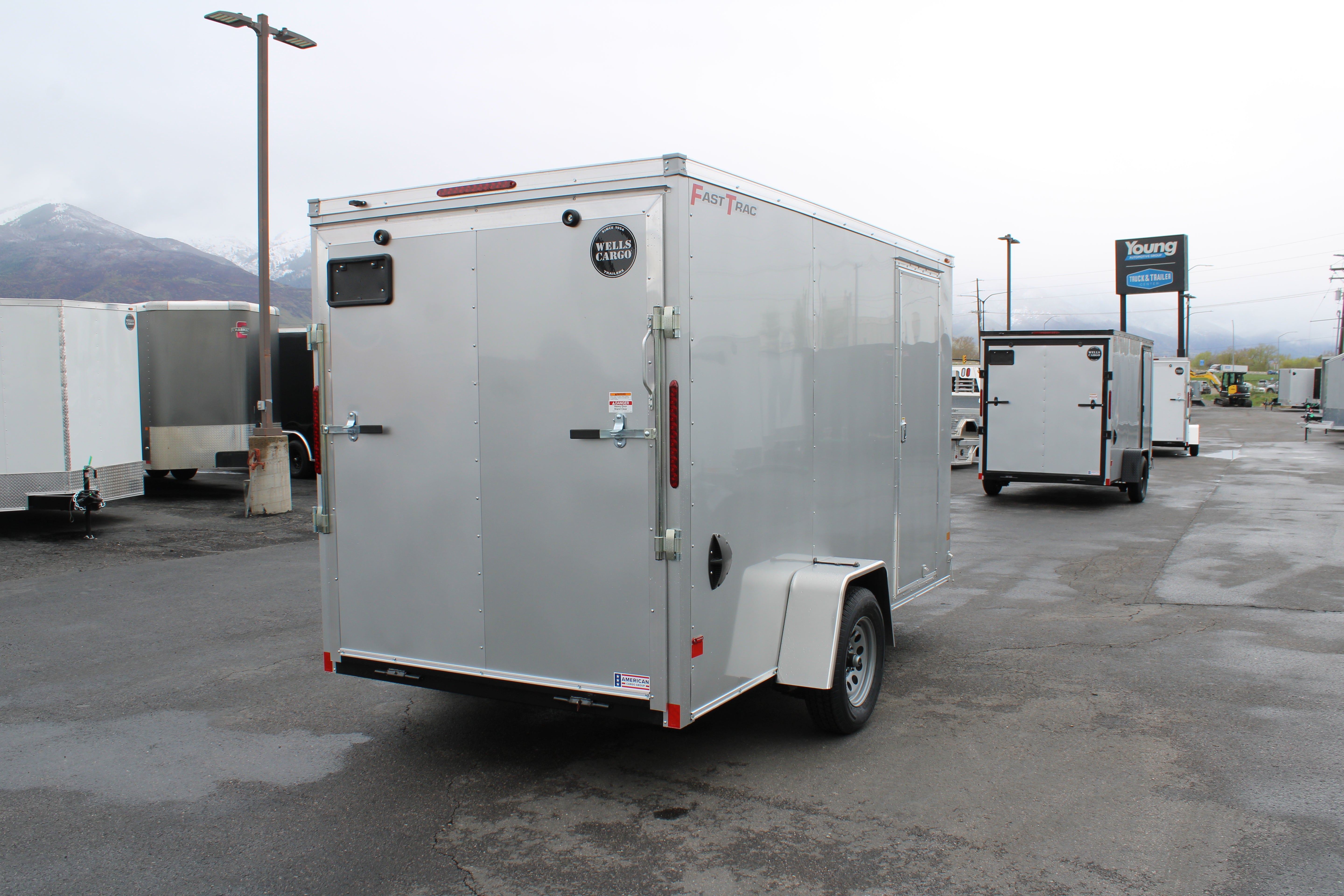 2025 Wells Cargo 6 x 12 Deluxe Enclosed Trailer