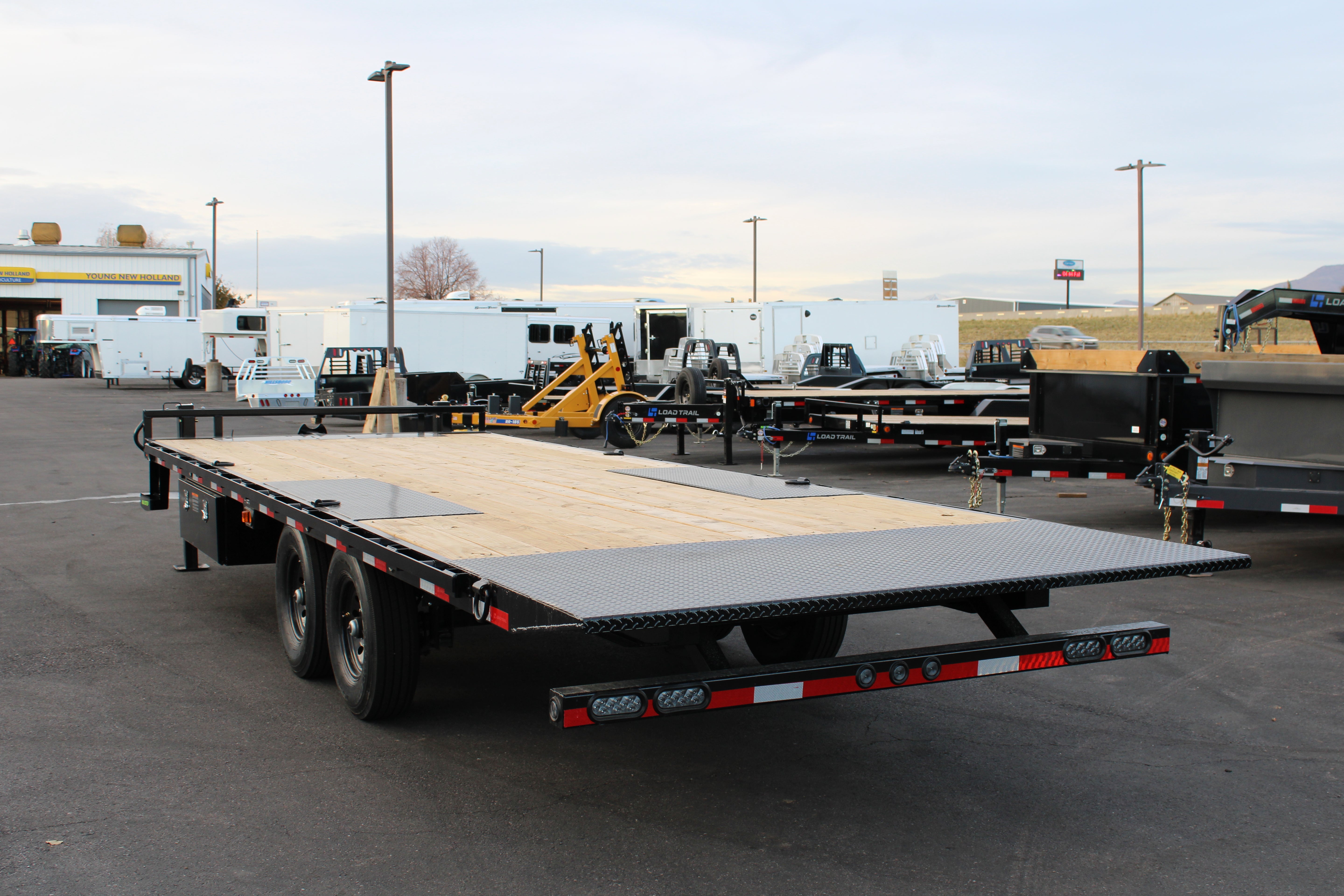 Load Trail 102" x 24' Tandem Equipment Tilt Deck