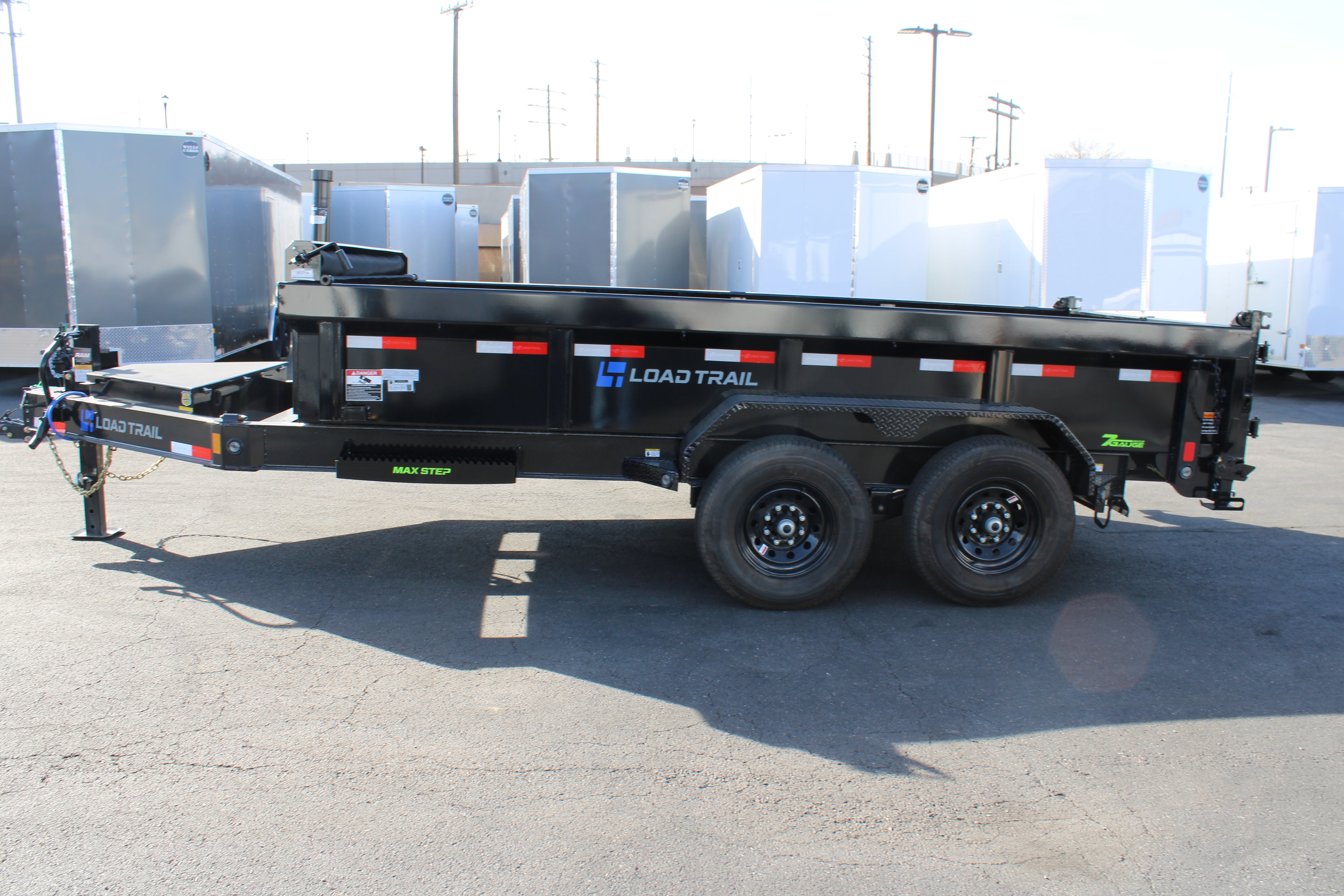 Load Trailer DL 14' Dump Trailer