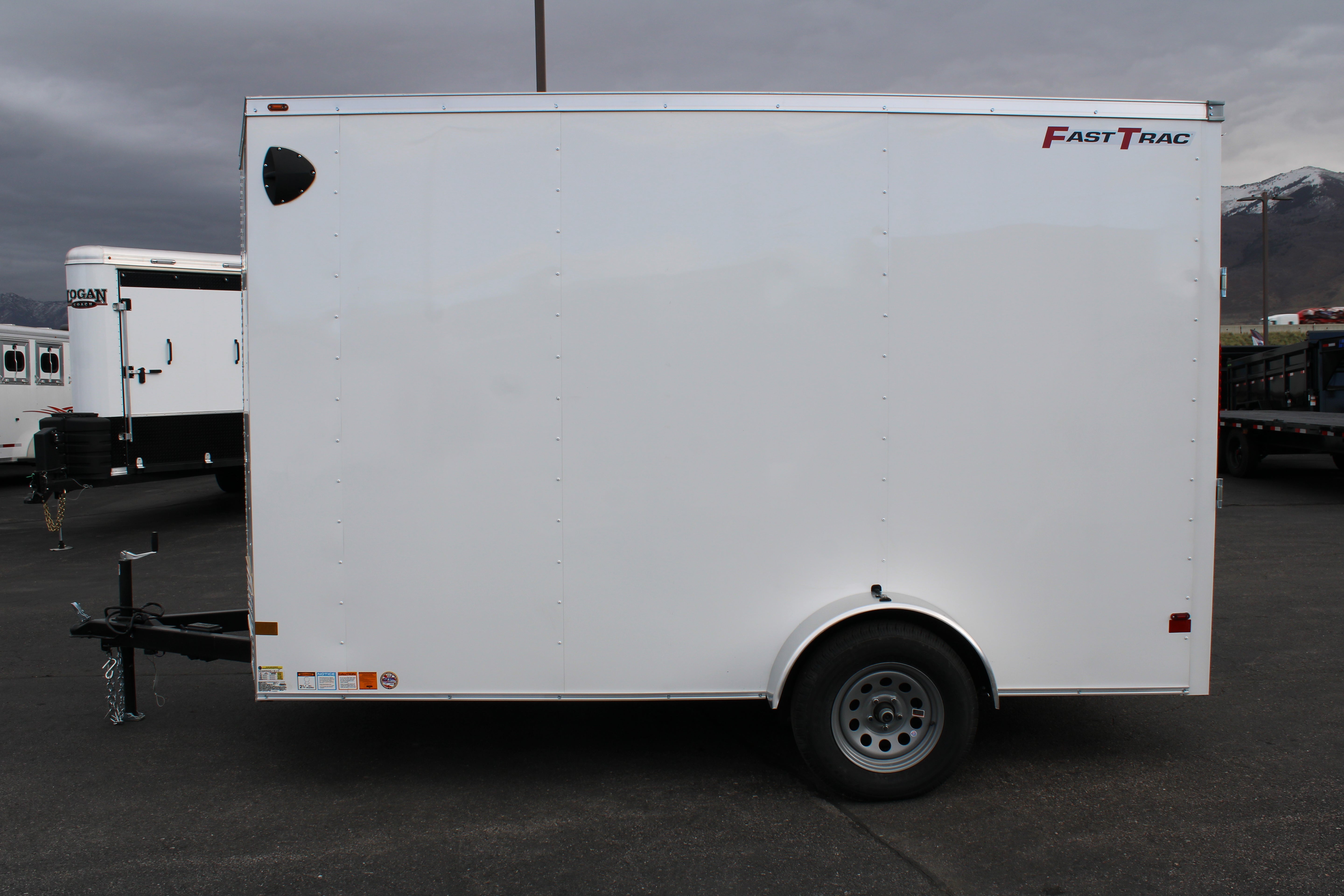 Wells Cargo 7 x 12 Deluxe Enclosed Trailer