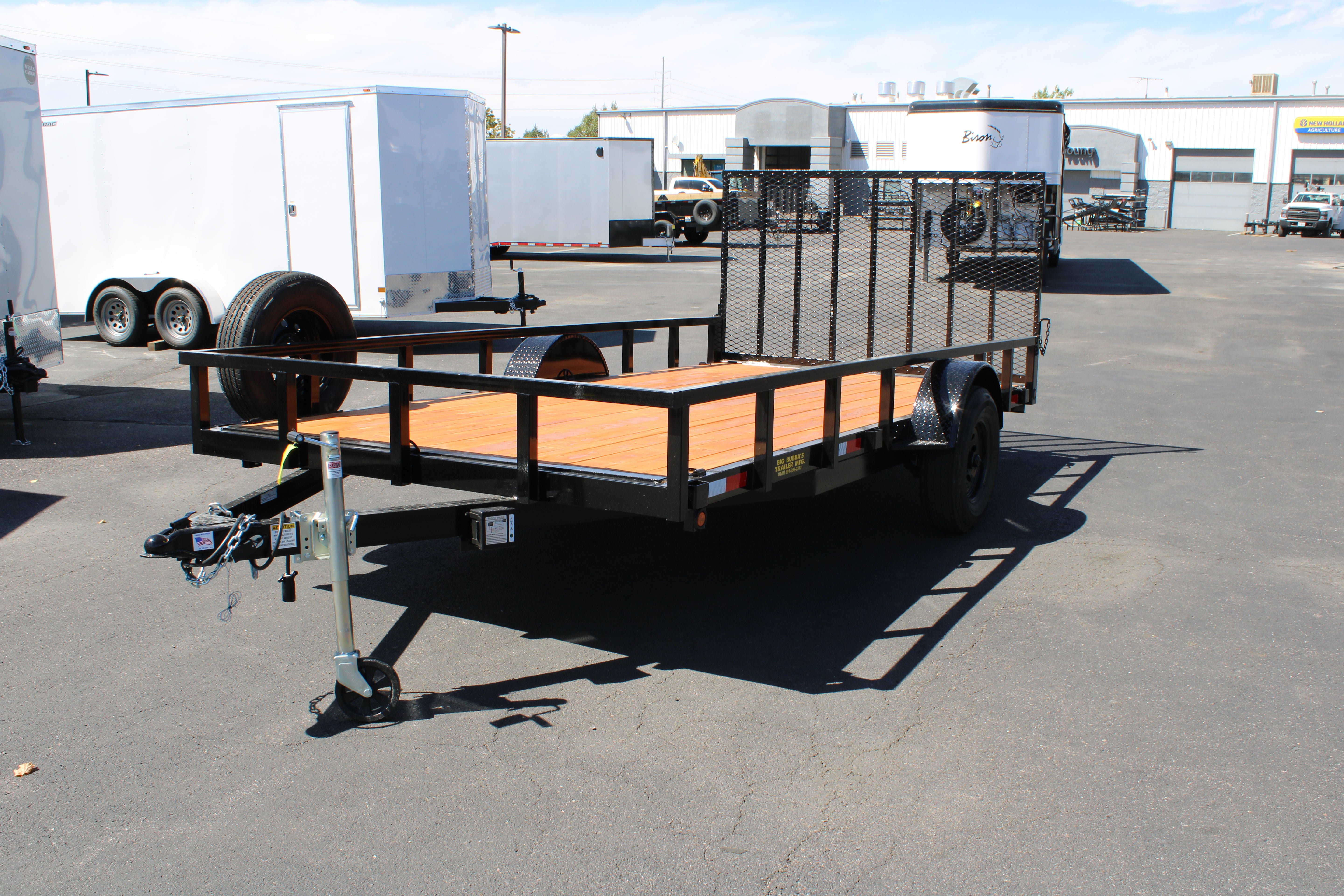 Big Bubba 7 x 14 Utility Trailer 5K AXLE