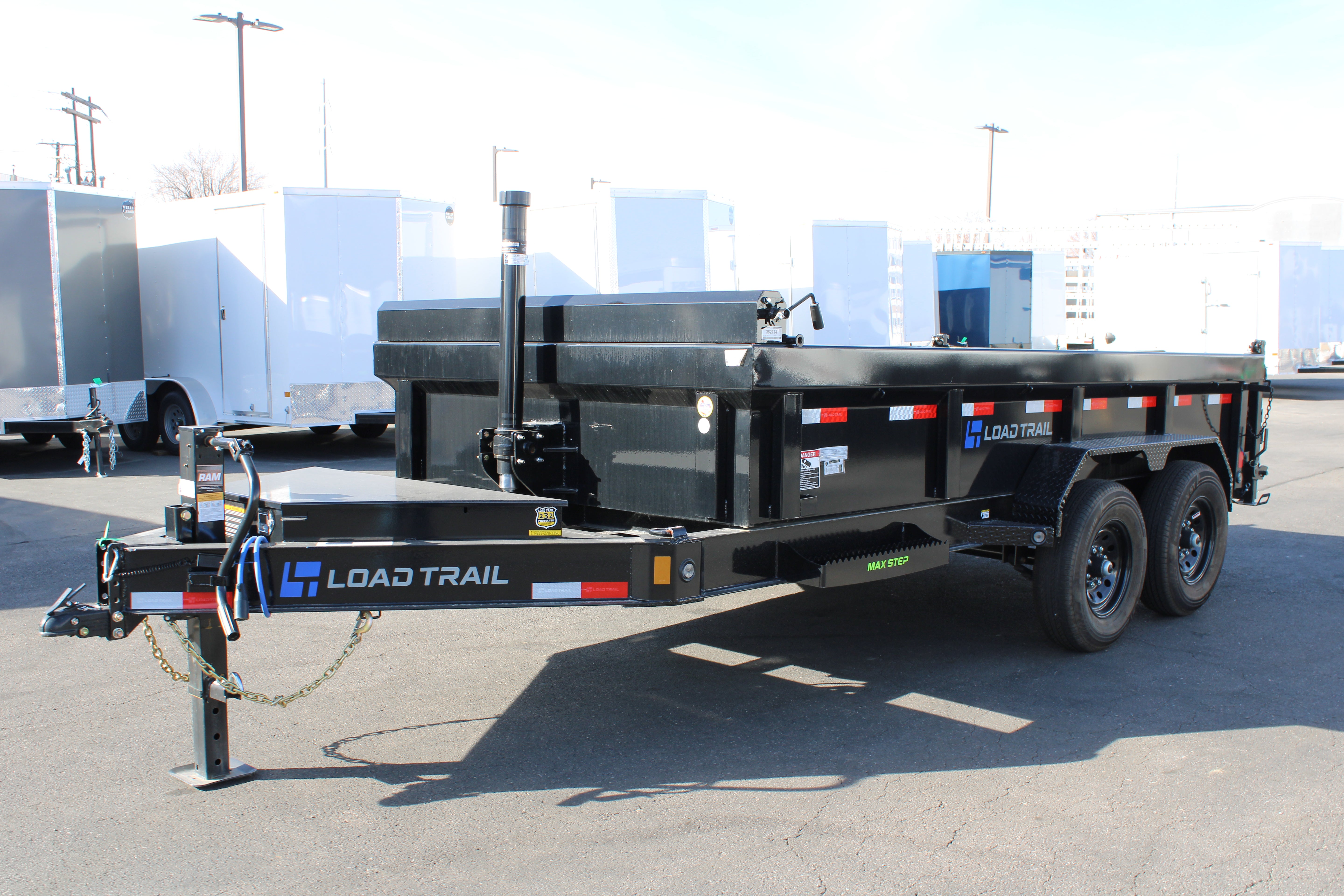 Load Trailer DL 14' Dump Trailer
